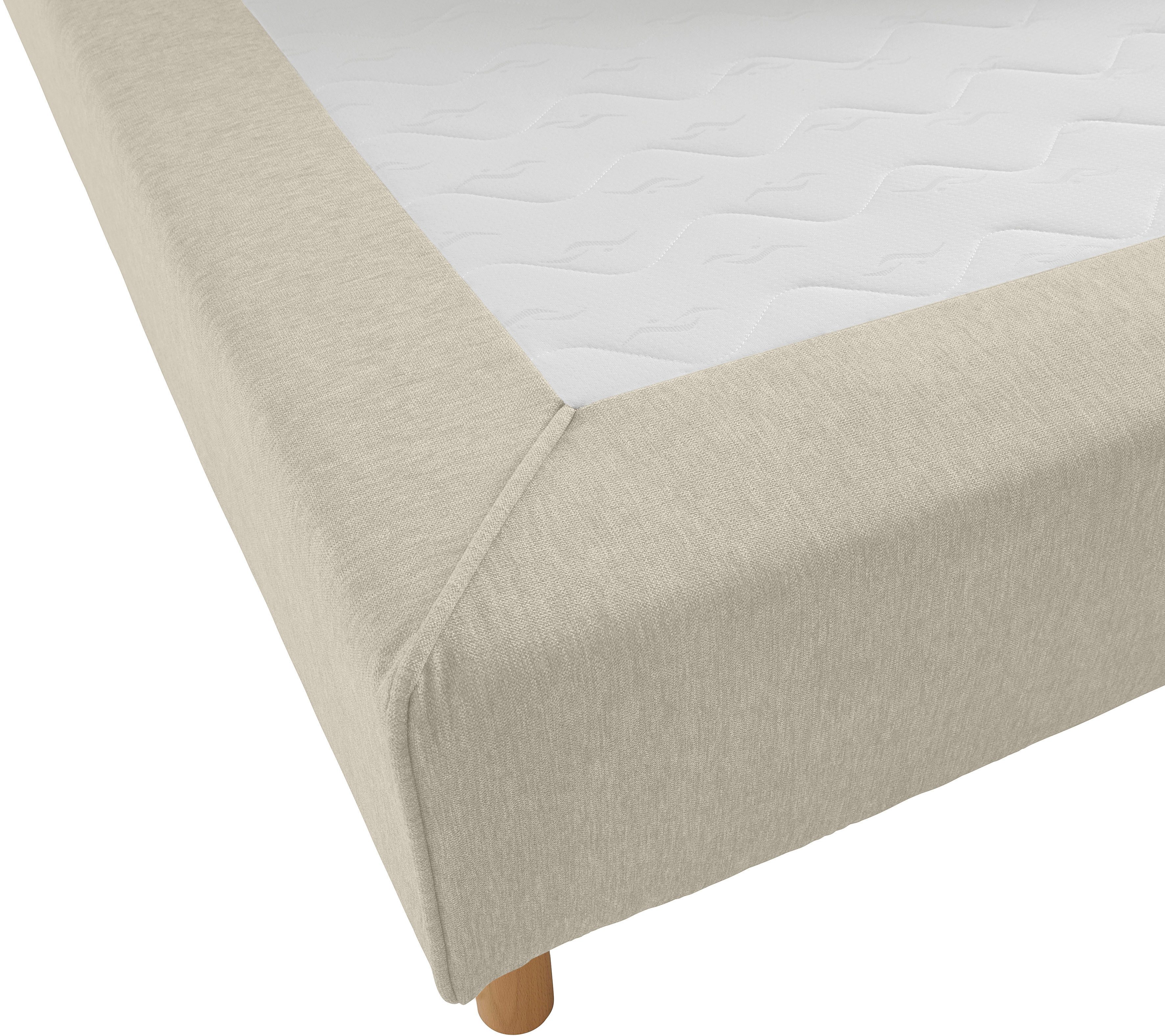 Home affaire Boxspring Heimatblick 100x200cm naar wens uitbreidbaar naar dubbel- en familiebest