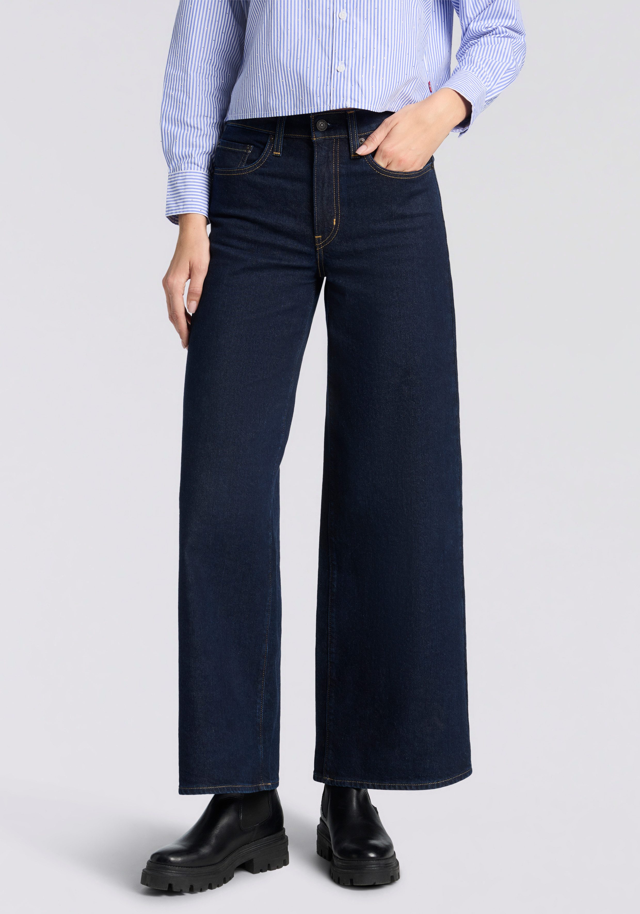 Levi's® Wijd uitlopende jeans