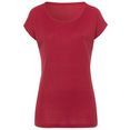 classic basics shirt met korte mouwen shirt (1-delig) rood