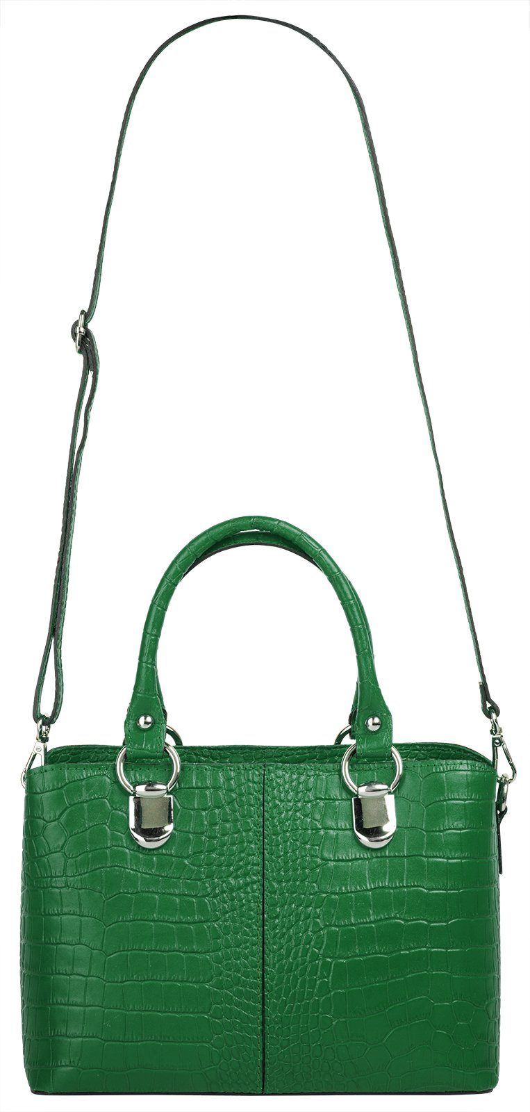 Cluty Schoudertas echt leer, made in italy