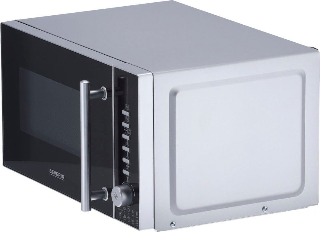 Severin Magnetron MW 7773 met grill- en heteluchtfunctie 3-in-1 10 vermogensniveaus en 9 automatische kookprogramma's