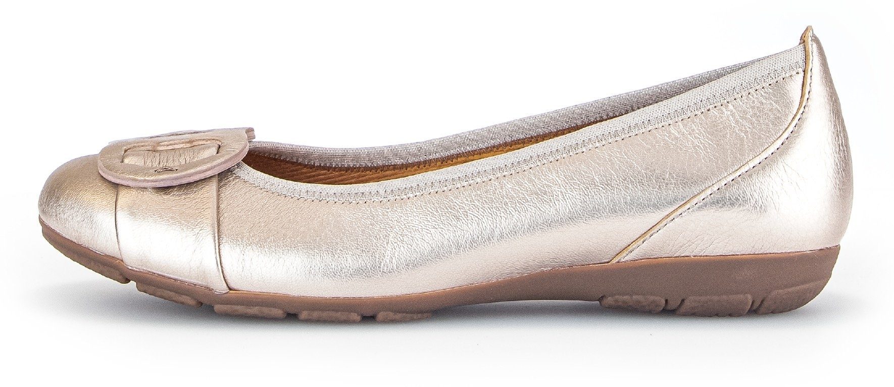 Gabor Ballerina's platte schoenen, instappers met hovercraft luchtkamer-zool
