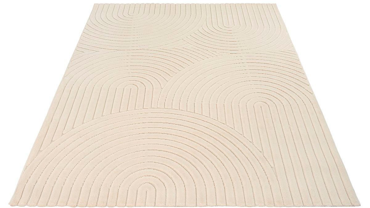 The carpet Vloerkleed Parma moderne woonkamer tapijt geschikt voor buiten, dichte pool