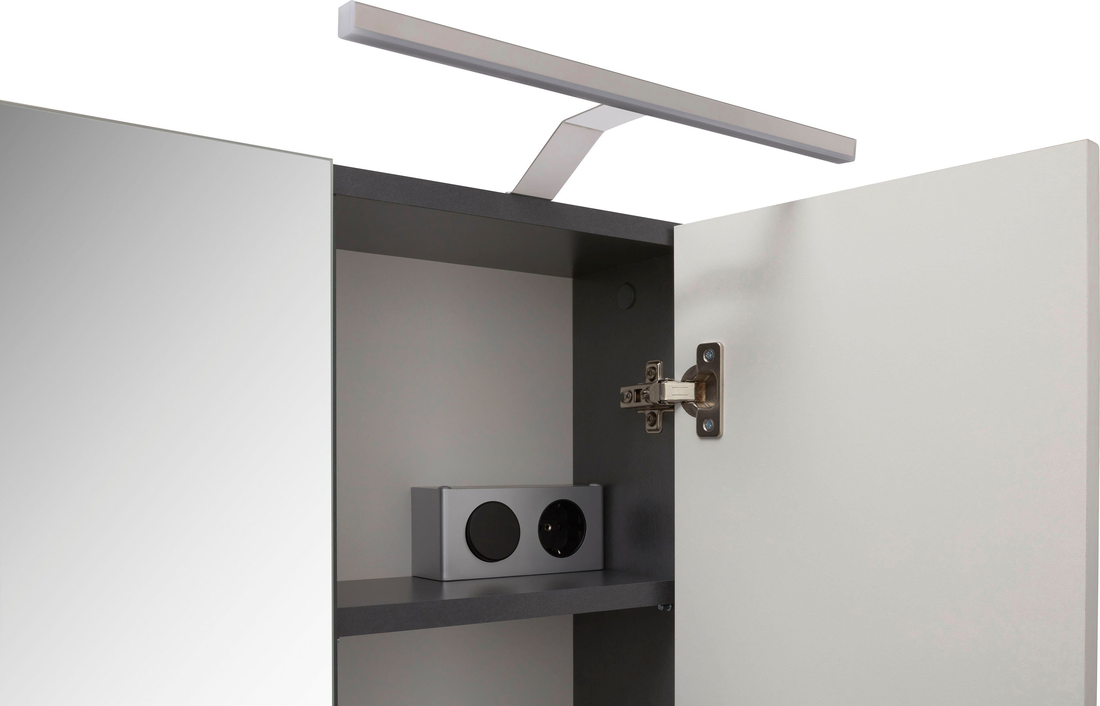 INOSIGN Badkamerserie Malmö, 5 delig, inclusief LED verlichting, bestaande uit: (set, 5-delig)