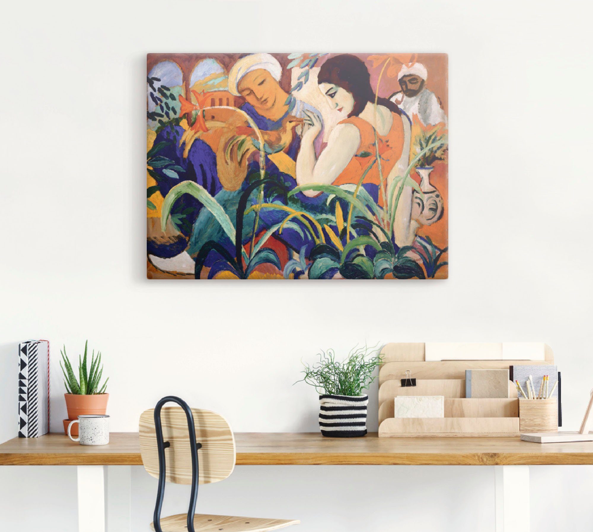 Artland Artprint Oriëntaalse vrouwen. 1912 als artprint op linnen, poster in verschillende formaten maten