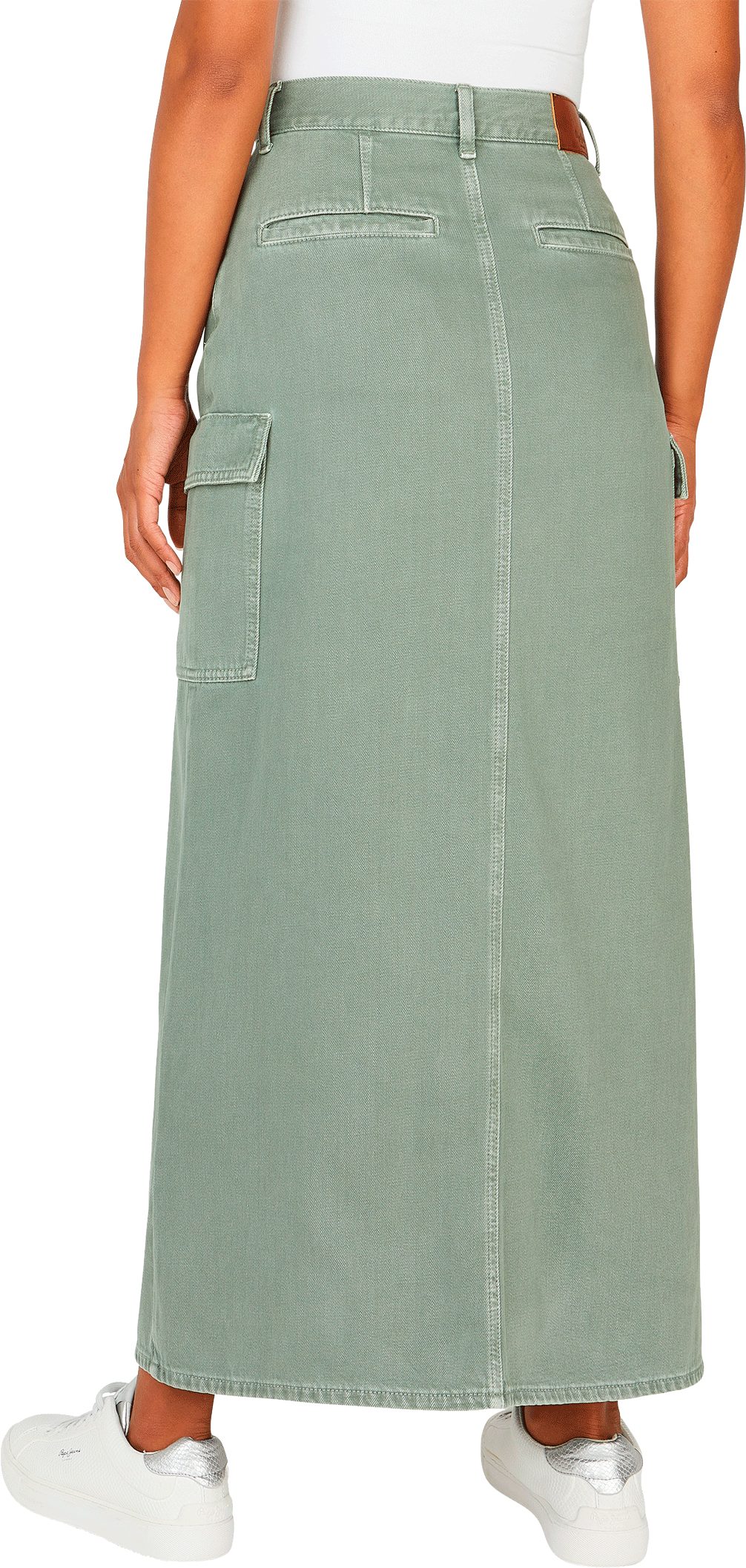 Pepe Jeans rok MAXI SKIRT HW CLR in trendy maxilengte