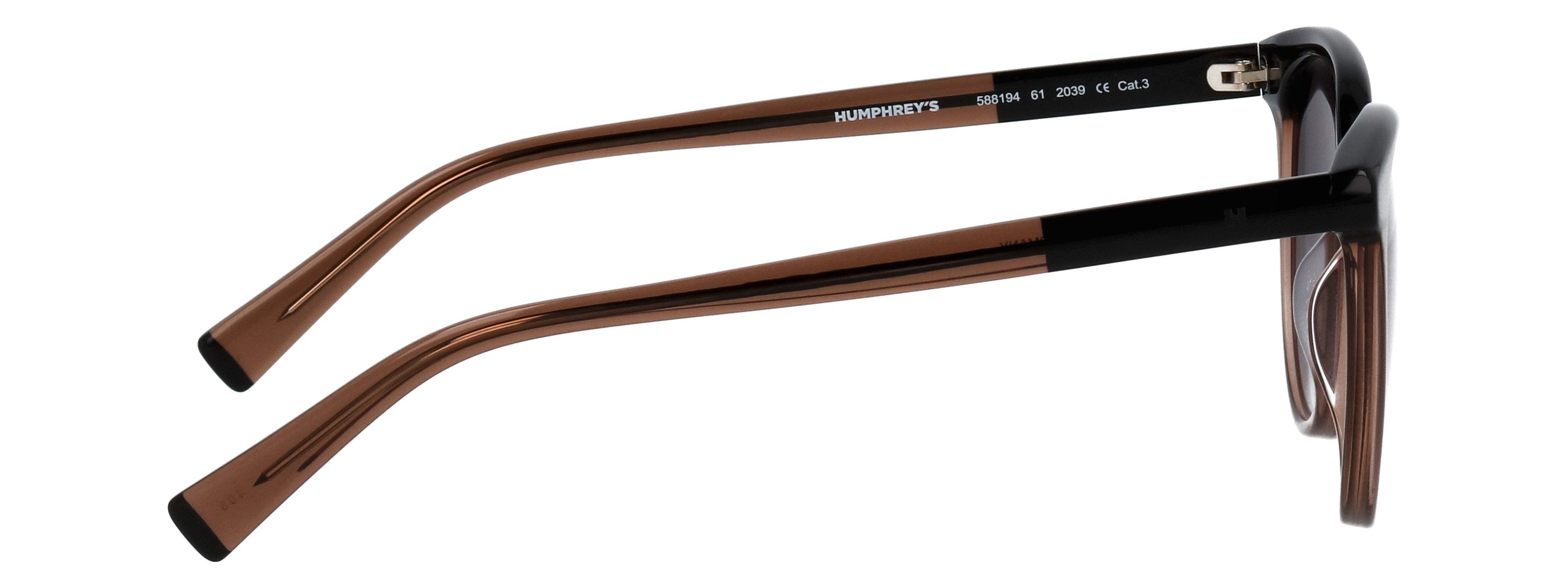HUMPHREY´S eyewear Zonnebril 588194 Vorm Panto, gekleurde accenten, CR 39