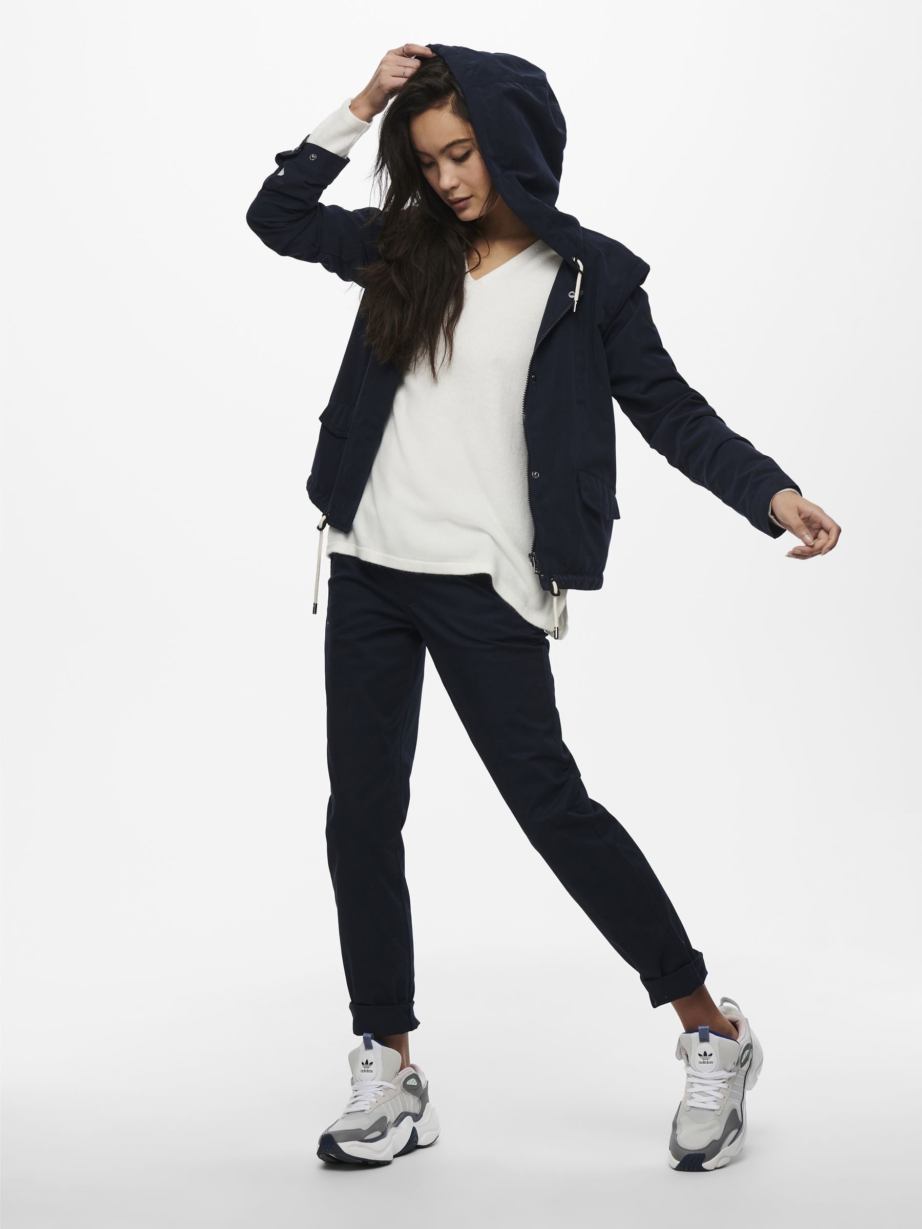 Only Parka ONLSKYLAR HOOD SPRING JACKET CC OTW