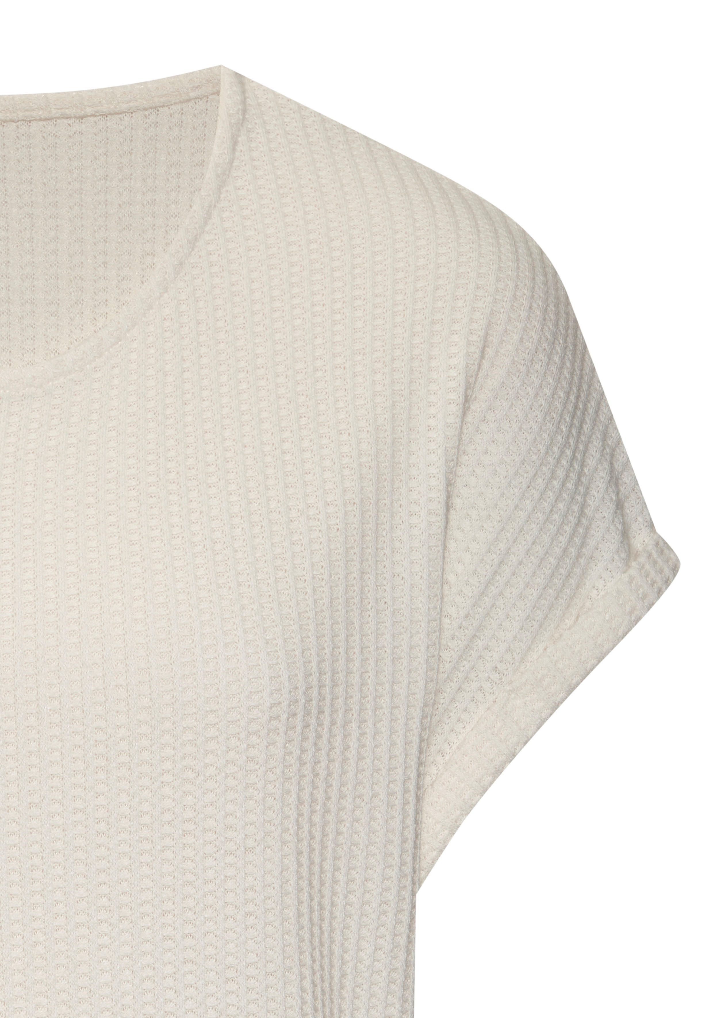 Vivance Shirt met korte mouwen Van zachte piquékwaliteit