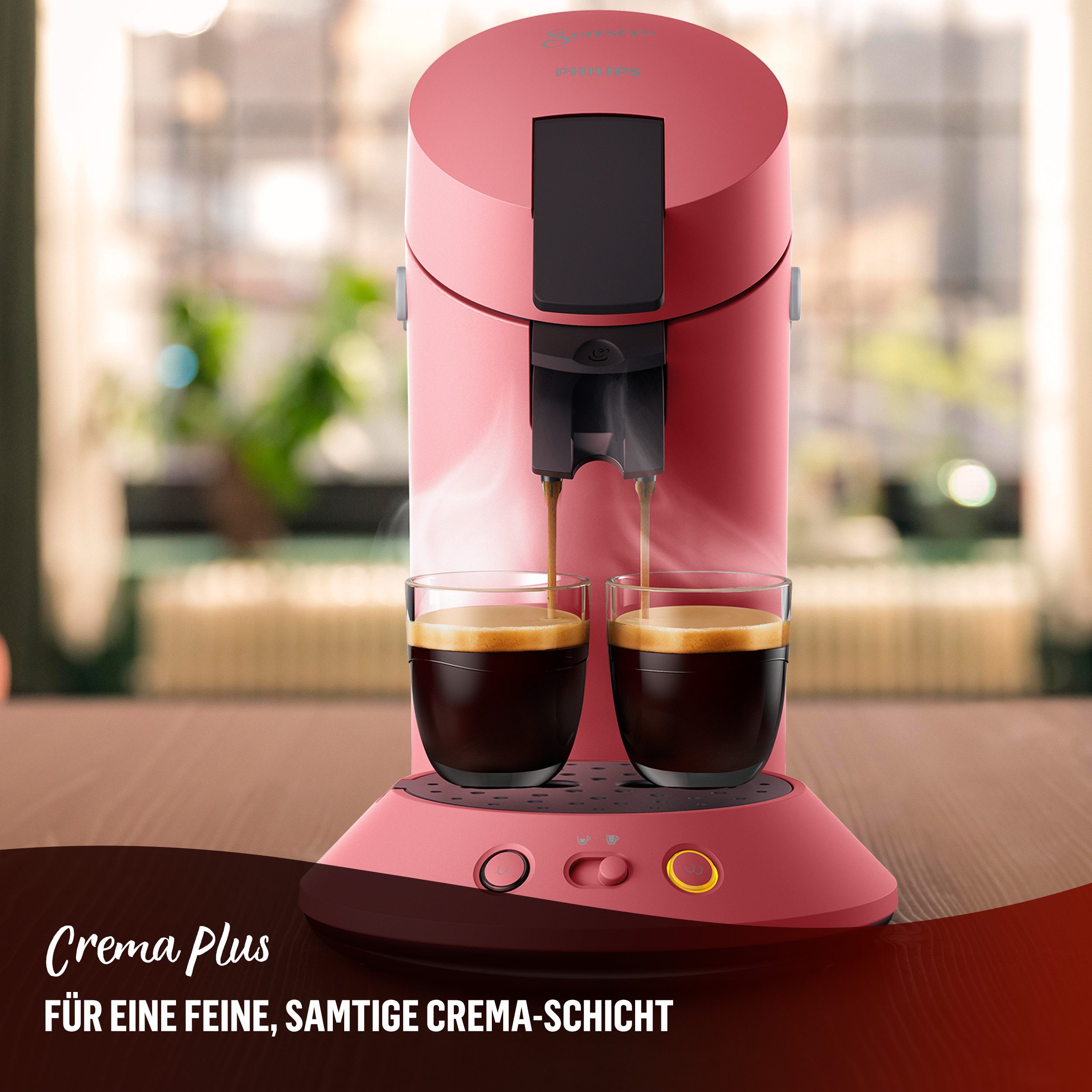Senseo Koffiepadautomaat Original Plus CSA210/60, met twee koffie-instellingen