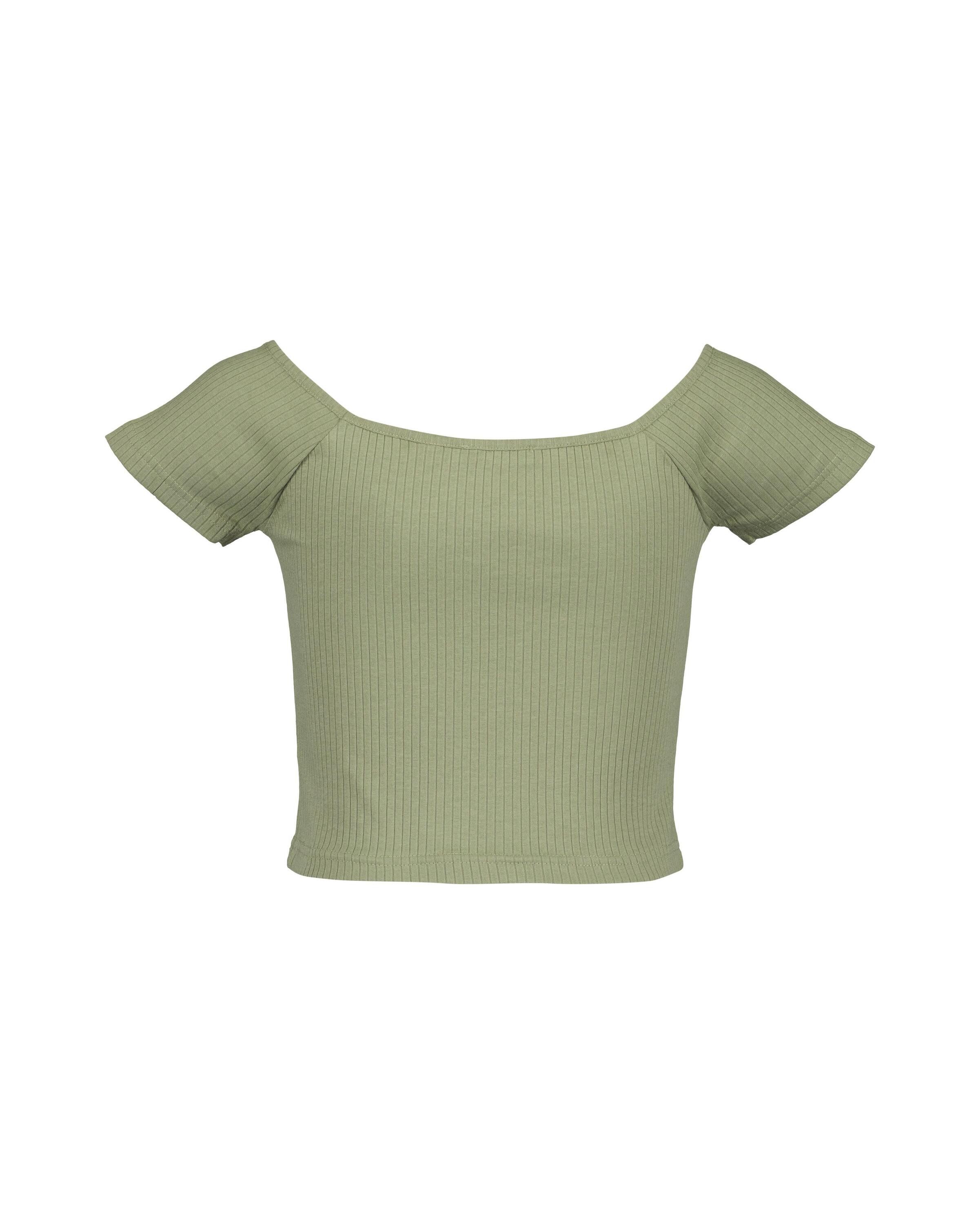 Blue Seven T-shirt Blue Seven tiener meisjes T-shirts 2-pack Carmen uitsnijding (2-delig)