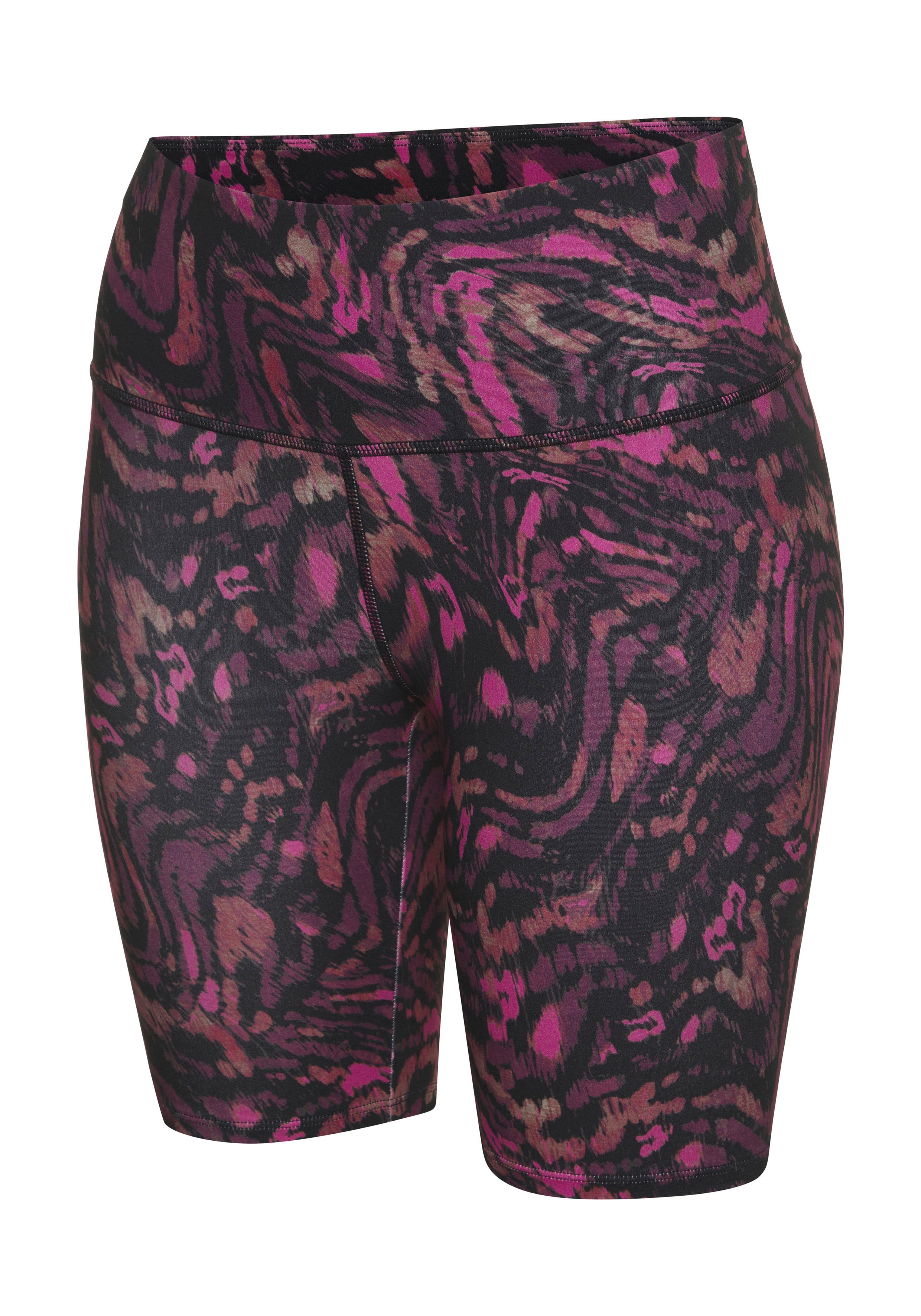 active by Lascana Short Abstracte patroon