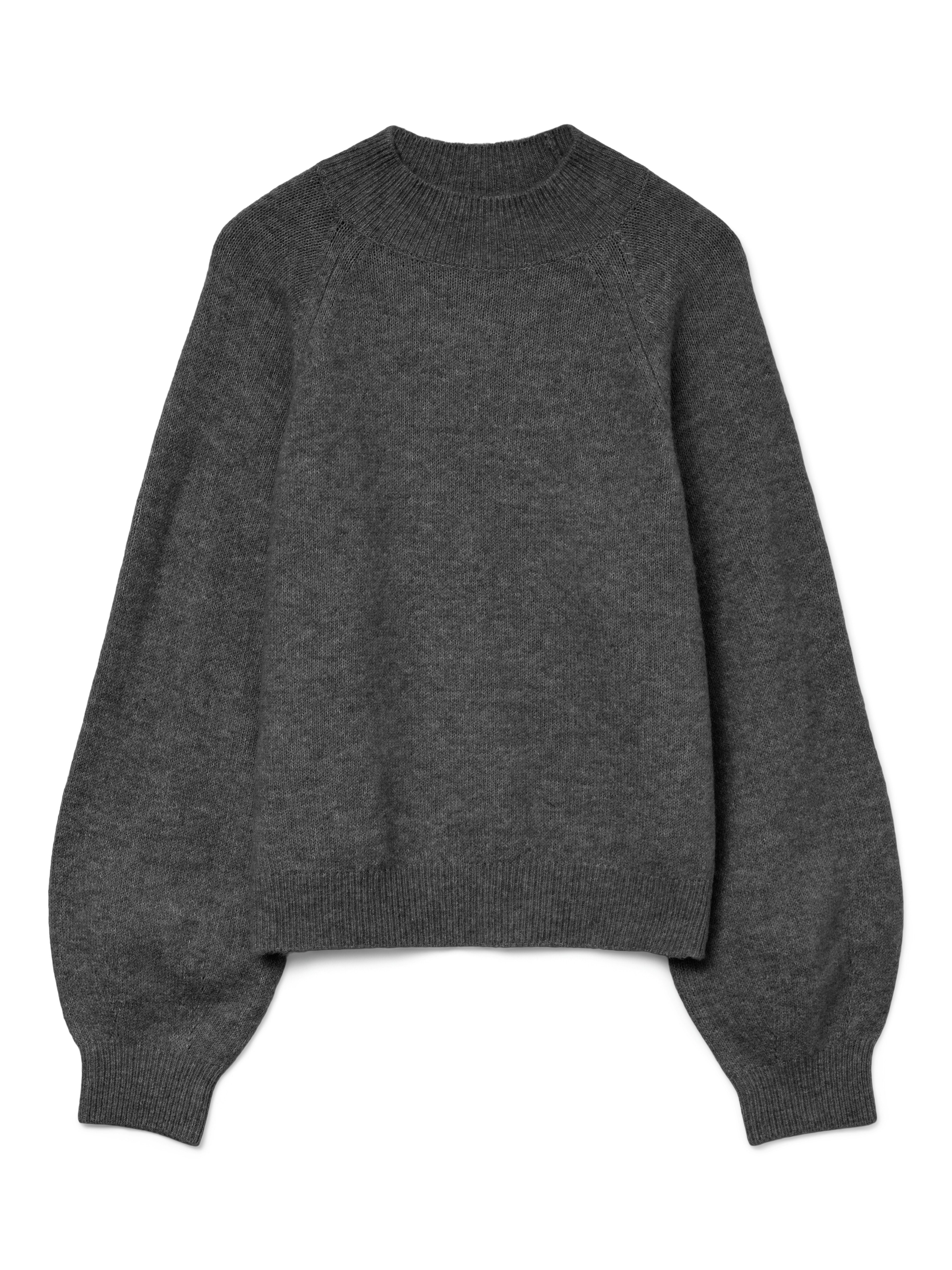 Vero Moda Gebreide trui VMLEAF LS HIGH NECK PULLOVER ENT