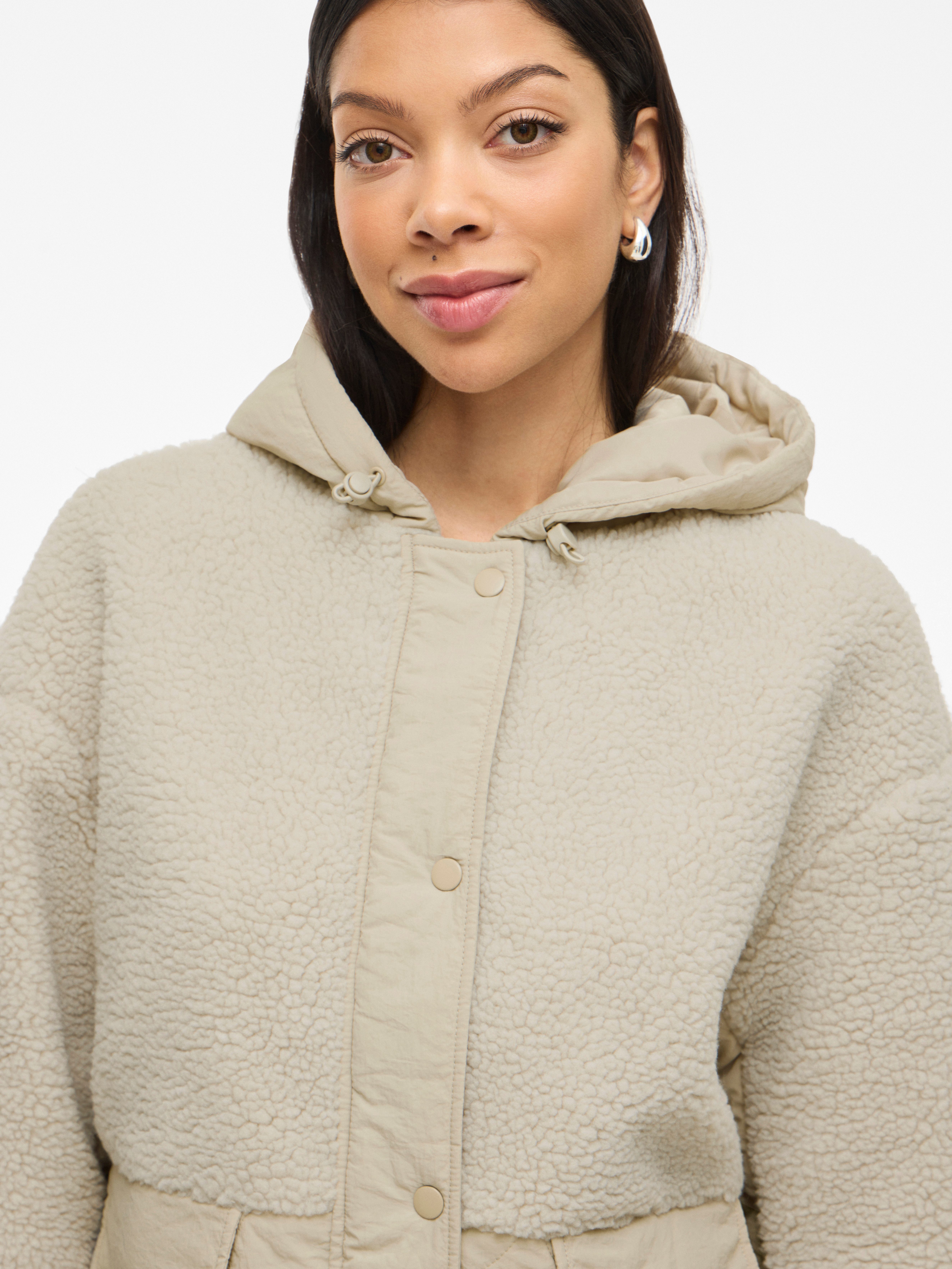 Vila Gewatteerde jas VITONE L/S COAT/TB