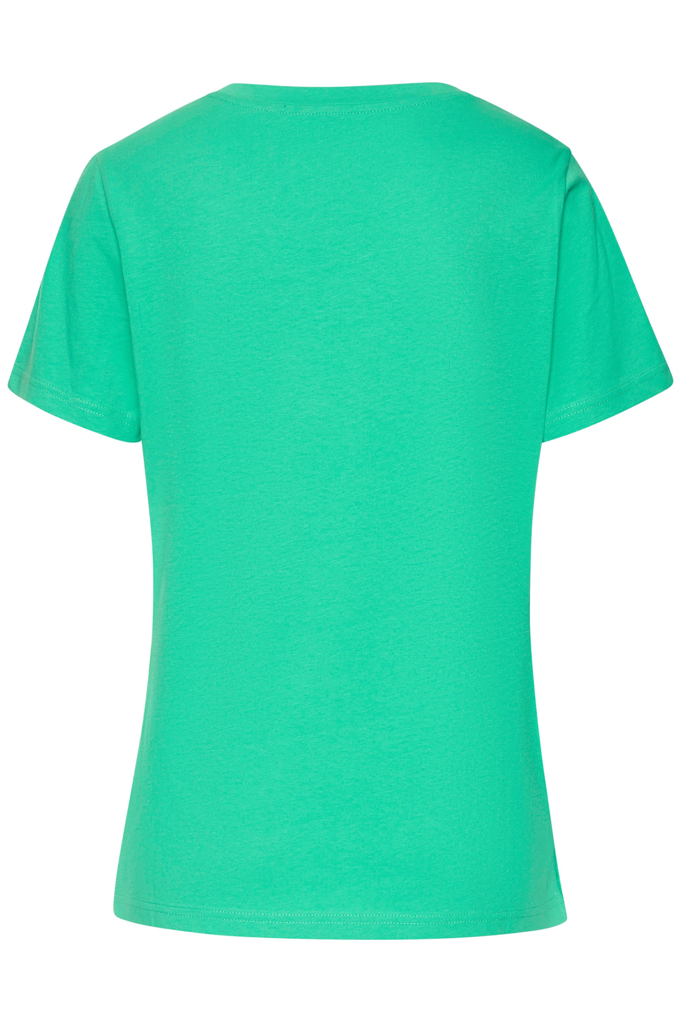 Beachtime T-shirt Met modieuze opening aan de zoom