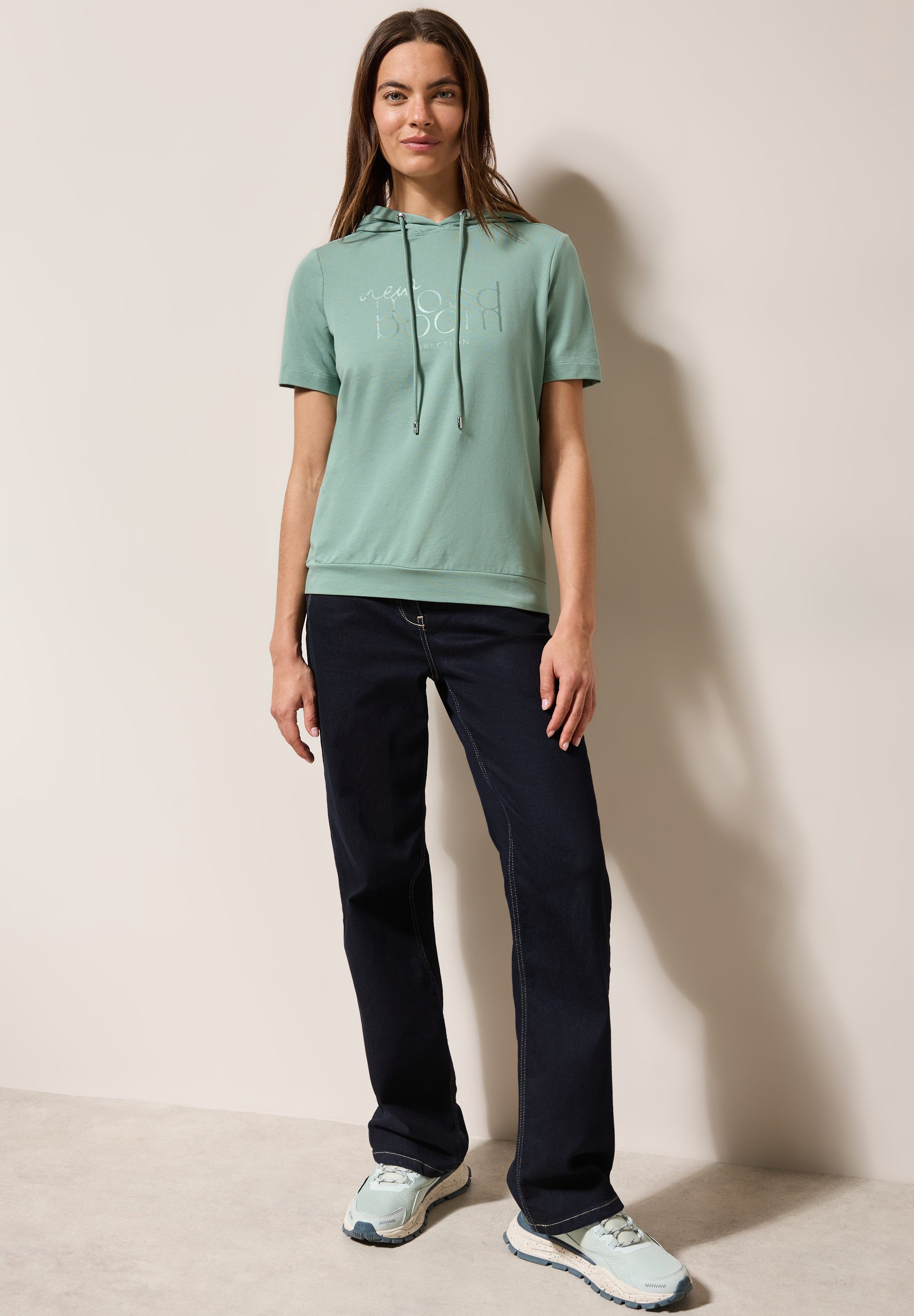 Cecil T-shirt met een capuchon