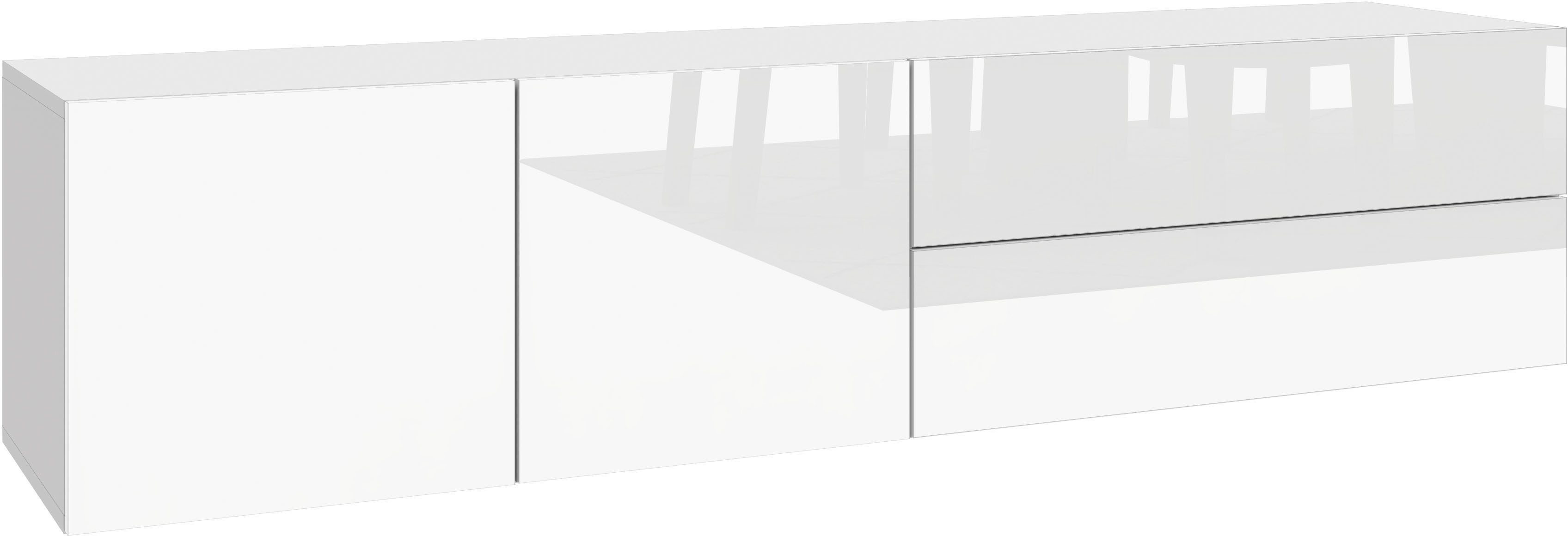 borchardt Möbel Tv-meubel Sophia Breedte 152 cm, hangend en staand te monteren