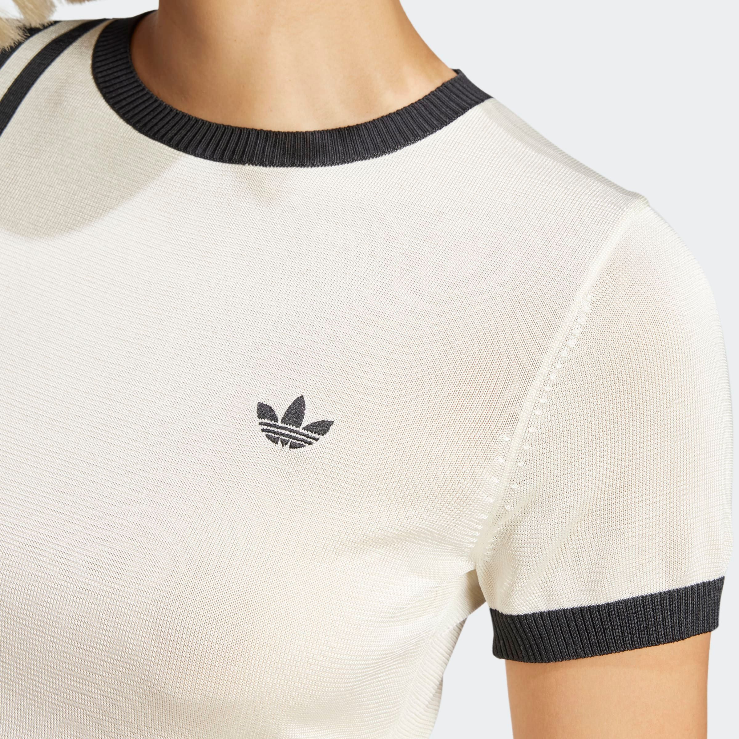 adidas Originals T-shirt KNITTED 3S TEE