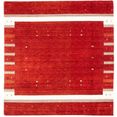 morgenland wollen kleed loribaft minimaal rosso 256 x 249 cm uniek exemplaar met certificaat rood