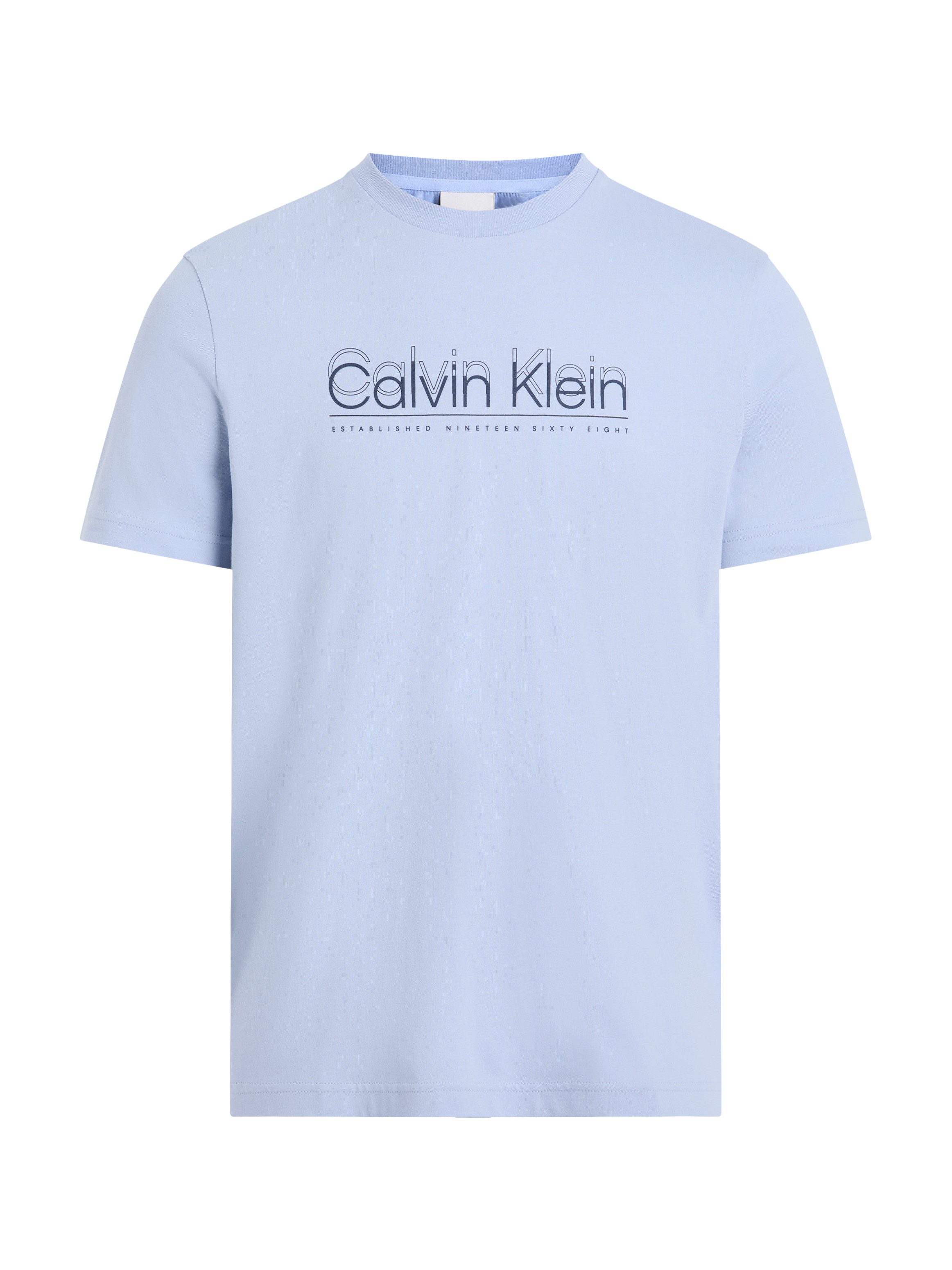 Calvin Klein T-shirt CP-DOUBLE LOGO T-SHIRT met groot logo-opschrift