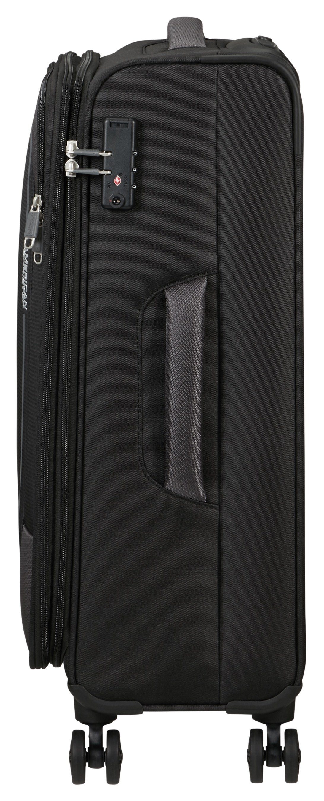 American Tourister Zachte bagage trolley PULSONIC Spinner 67 Reiskoffer zachte koffer TSA-slot