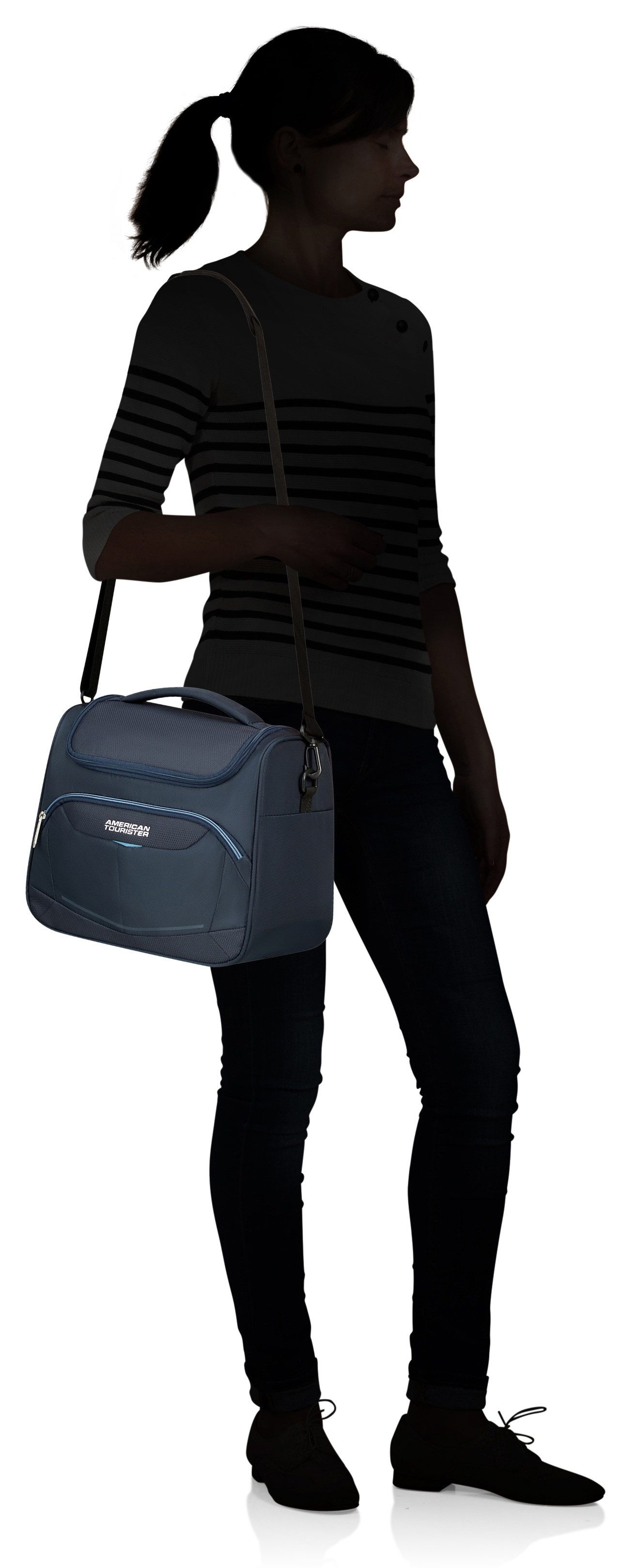 American Tourister Beautycase ZOMERDADE Handbagage reiskoffer trolley-opsteeksysteem