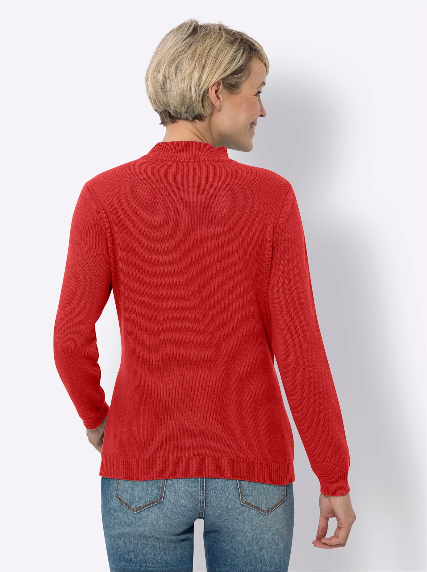 Classic Basics Trui met staande kraag Trui met opstaande kraag