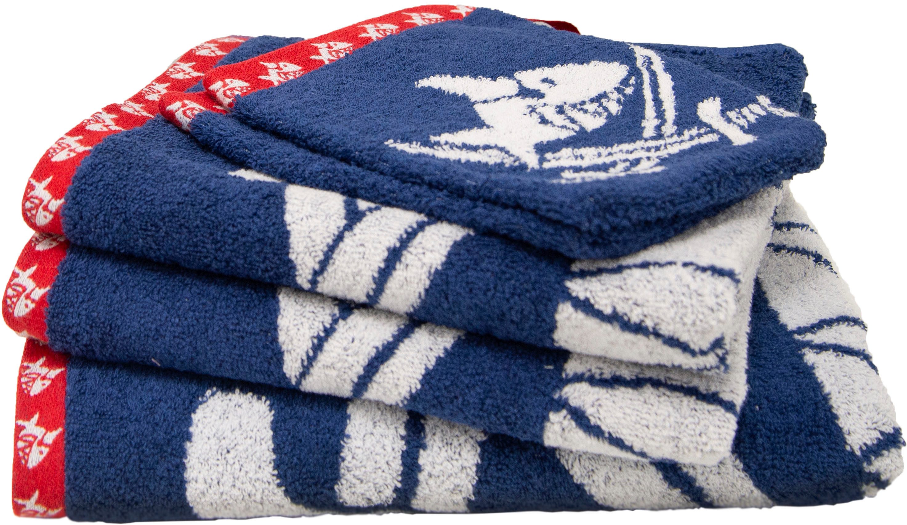 Dyckhoff Handdoekenset Capt'n Sharky (set, 5-delig) handdoeken blauw