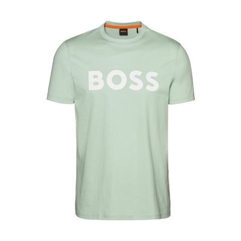 Boss Orange T-shirt Thinking 1 met logoprint (1-delig)