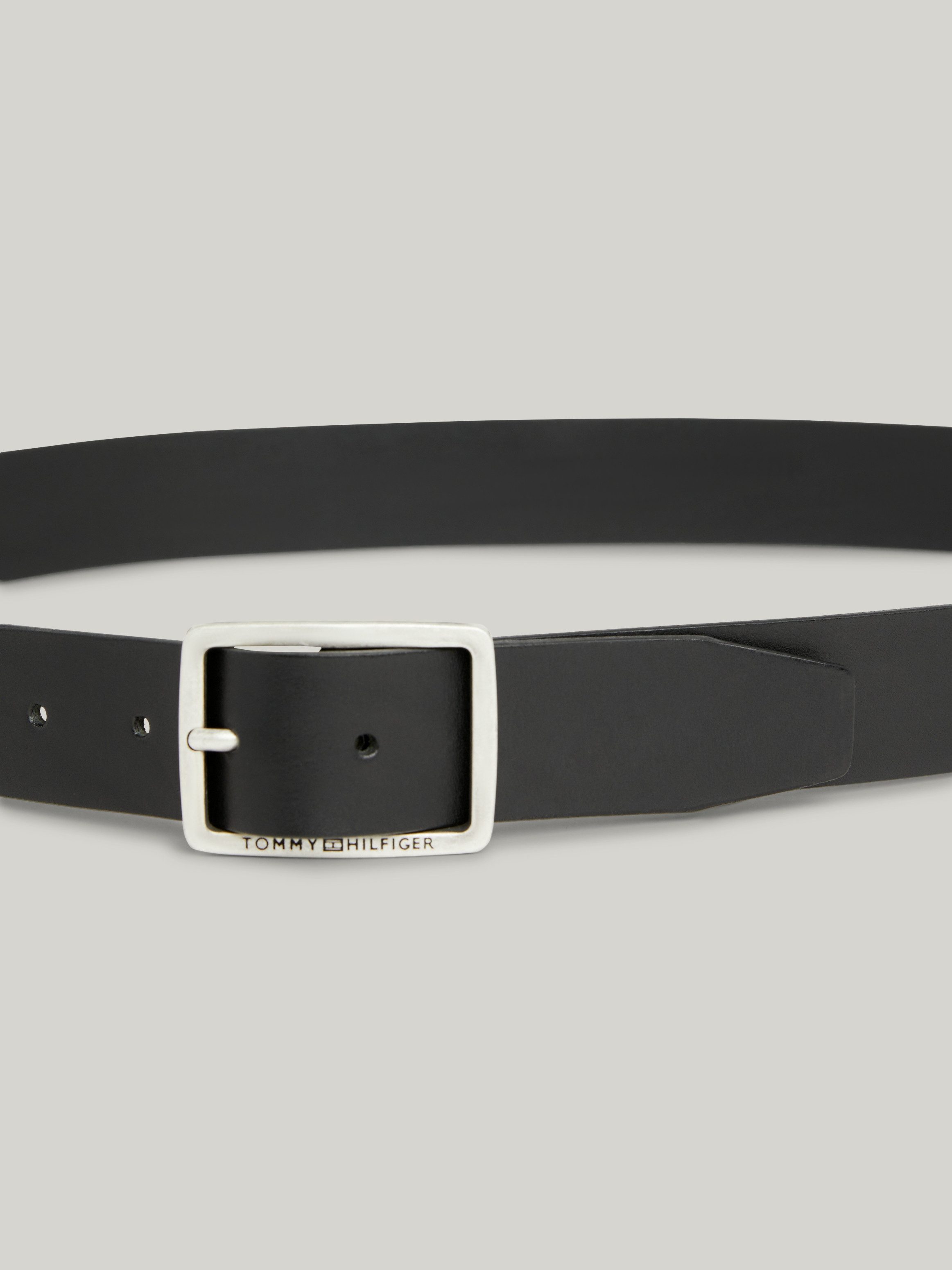 Tommy Hilfiger Leren riem JEANS BUCKLE 3.5