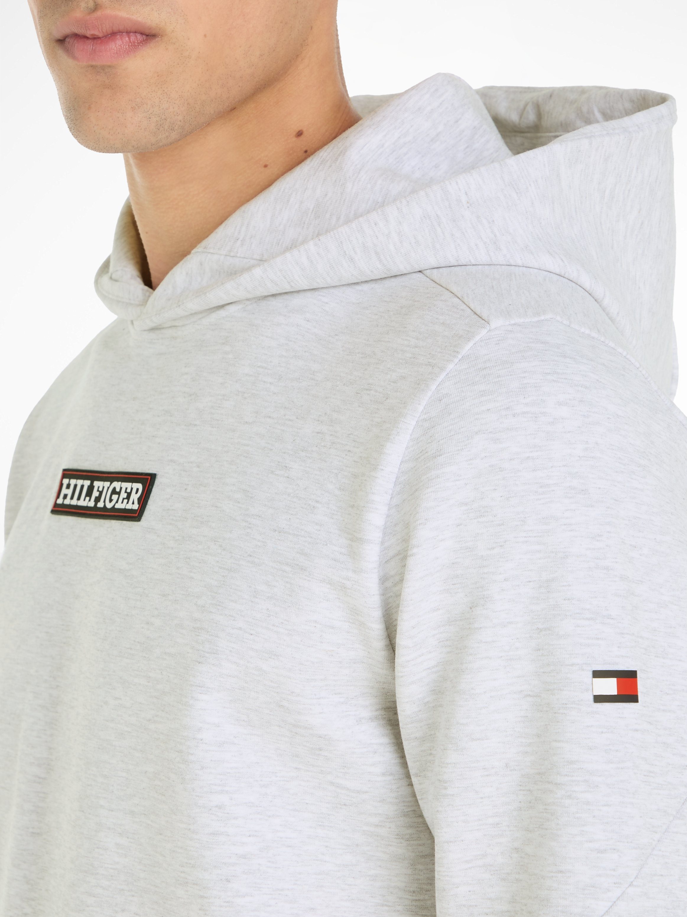 Tommy Hilfiger Hoodie GRAPHIC HOODY met hilfiger-print op de borst