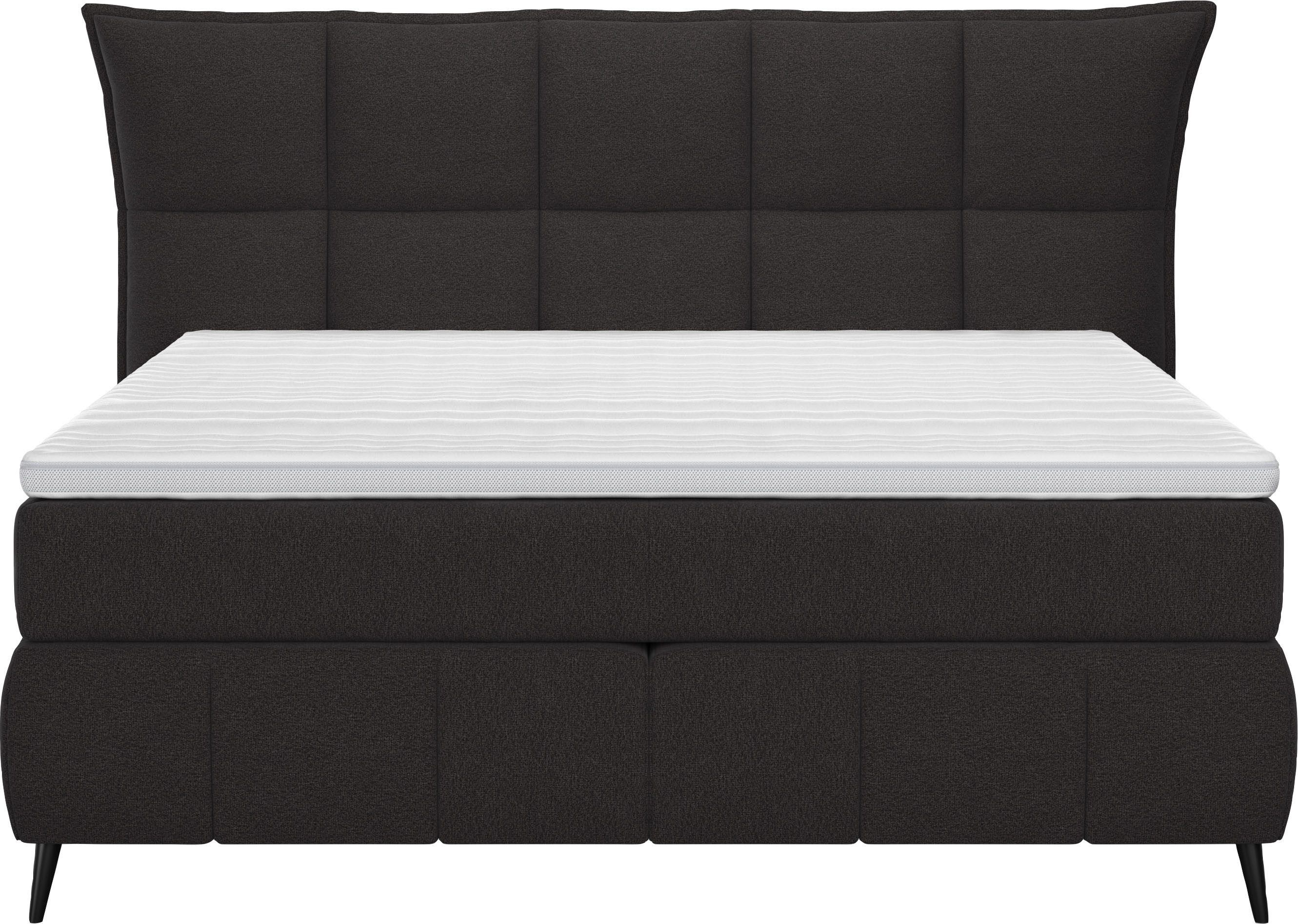 COTTA Boxspring Sarah inclusief topper, 2 matraskernen, hardheden h2, h3 of h4