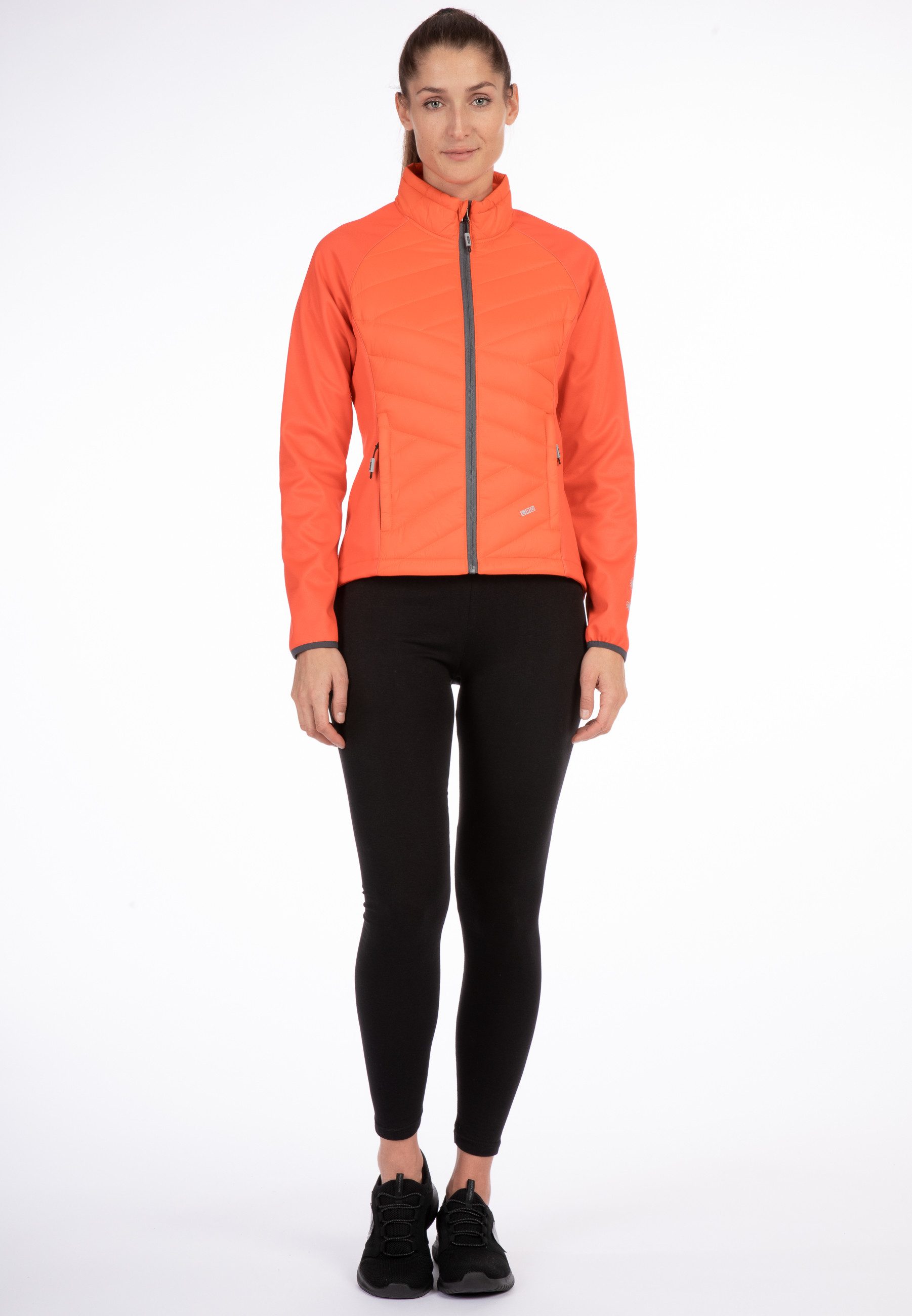 LPO Fleecejack EDINA II WOMEN zachte hybride fleecejack in traditionele uitstraling