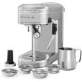 kitchenaid espressomachine 5kes6503esx zilver