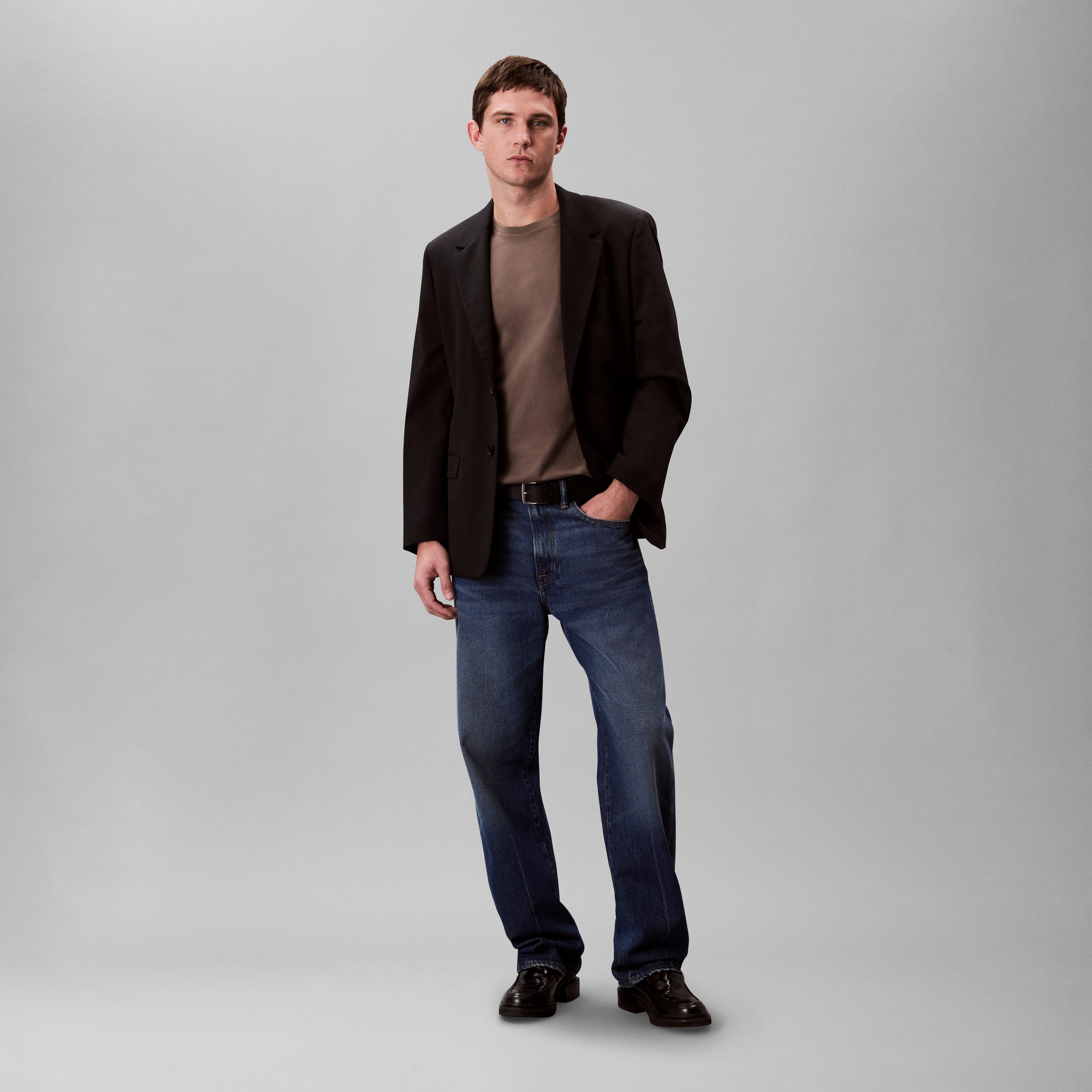 Calvin Klein T-shirt SS SMOOTH CTTN SOLID CREWNK TEE