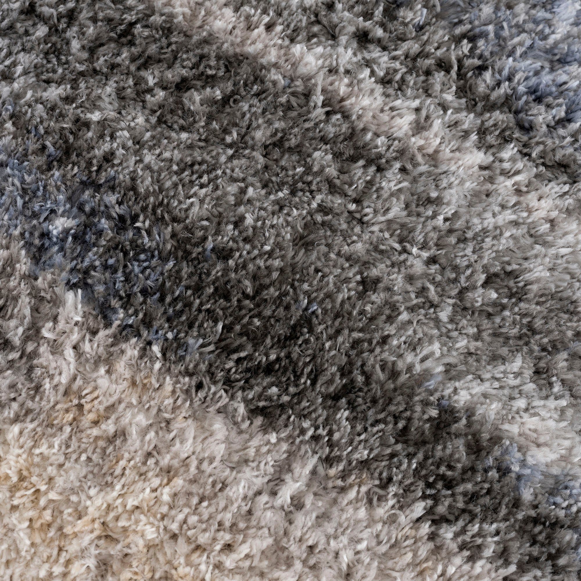 SANAT HALI Hoogpolig vloerkleed Versay 1506 Woonkamer, lange pool, shaggy-vloerkleed