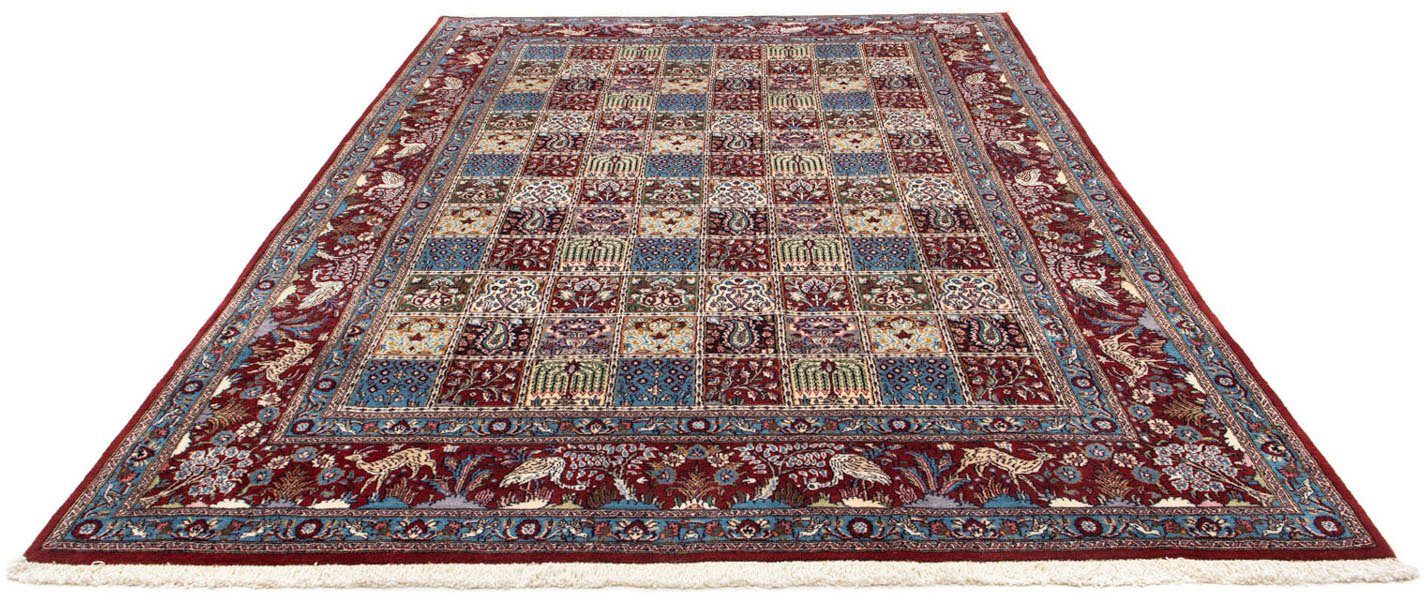 morgenland Wollen kleed Moud velden rosso 290 x 196 cm Uniek exemplaar met certificaat