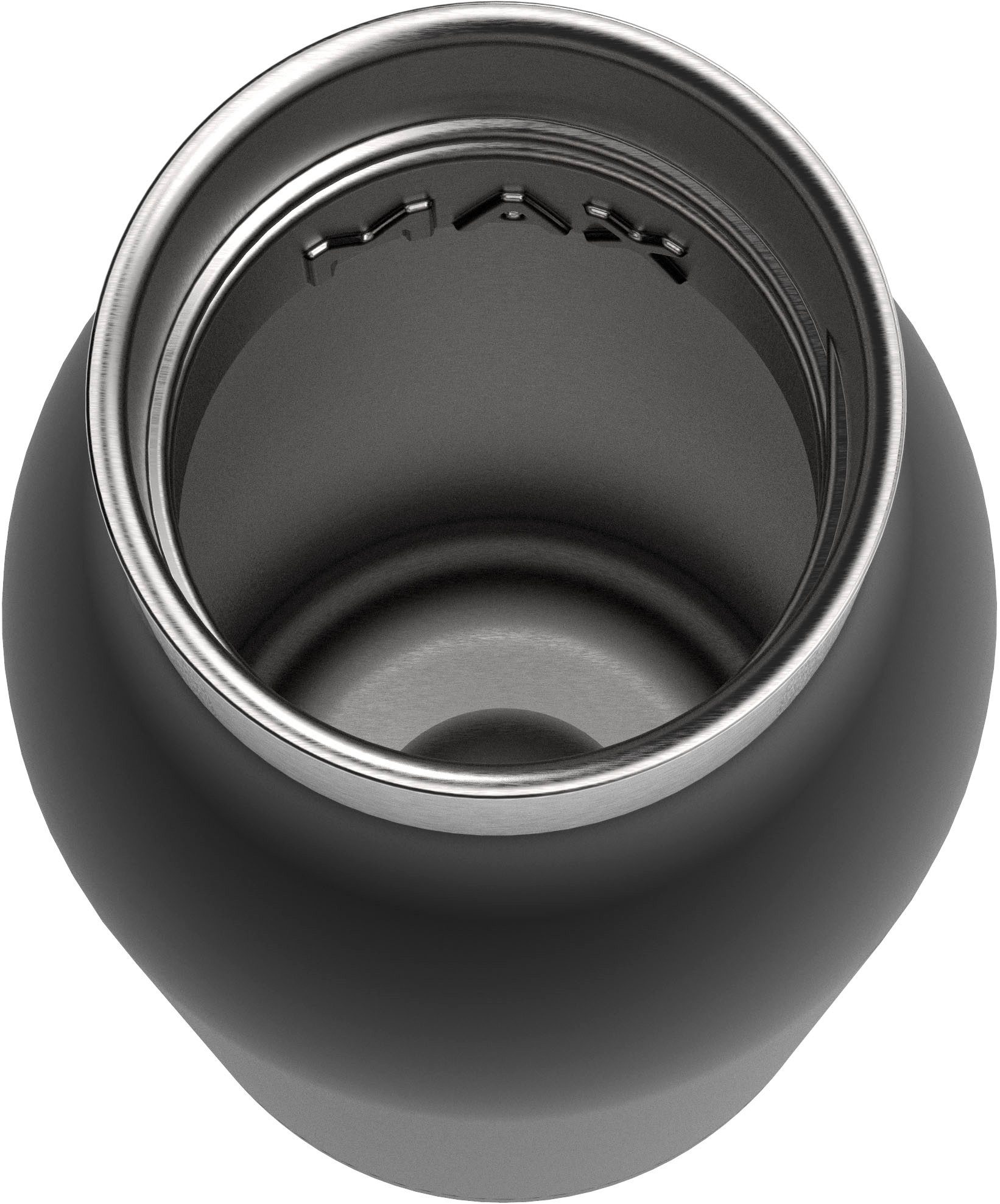 Emsa Thermosfles Drinkfles Bludrop Roestvrij staal, Quick-Press deksel, 360° drinkplezier, 12 uur warm/24 uur koel (1-delig)