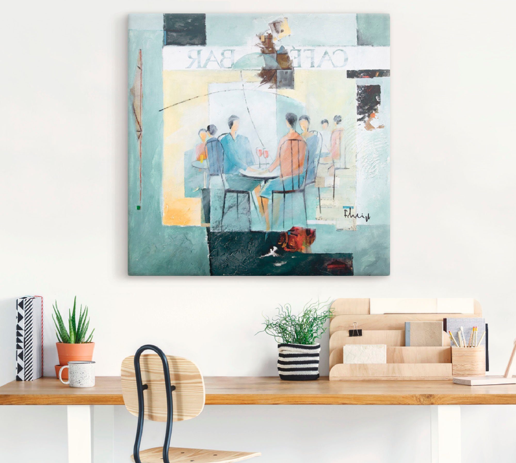 Artland Artprint Smaak van citroenen als artprint op linnen, poster, muursticker in verschillende maten