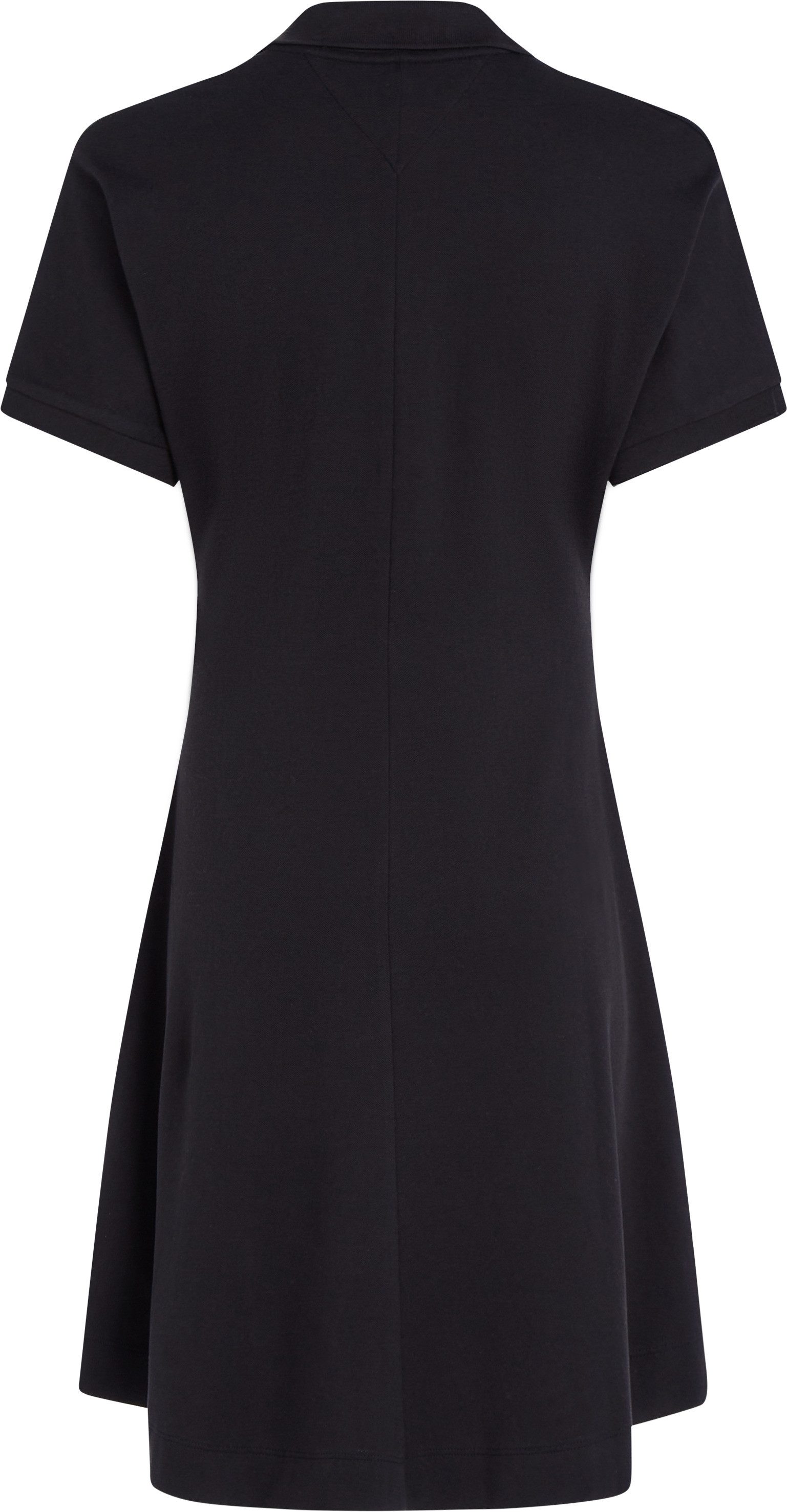 Tommy Hilfiger Polojurk LYOCELL OPEN-NK F&F POLO DRESS met ingekorte mouwen, in knielengte