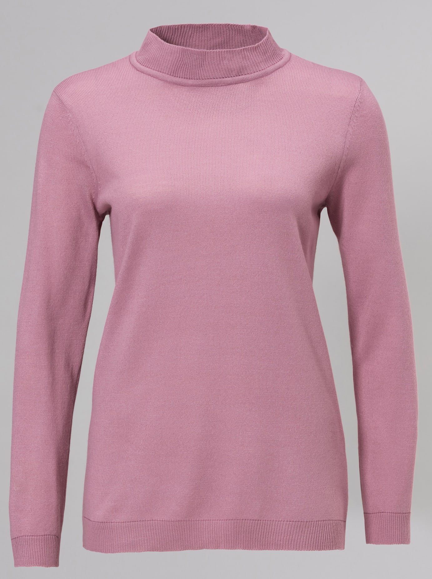 Classic Basics Trui met staande kraag Trui