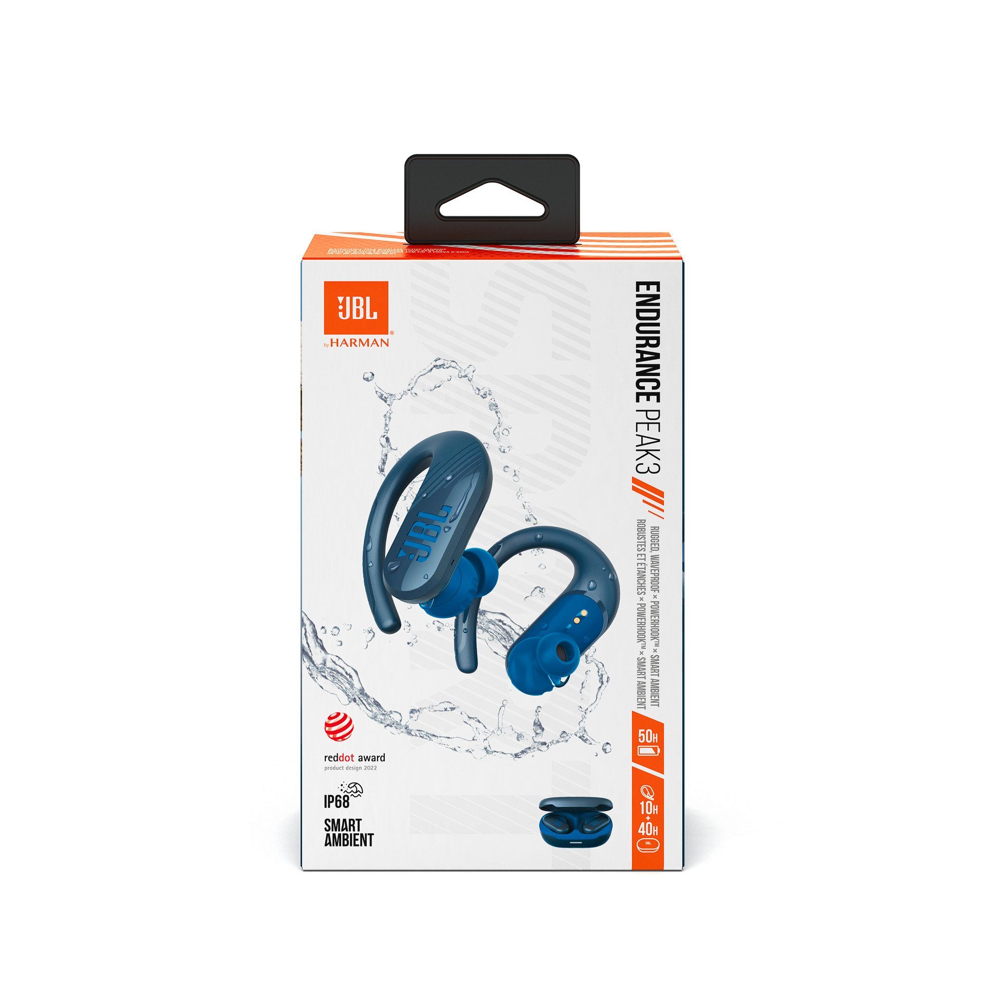 JBL Wireless in-ear-hoofdtelefoon Endurance PEAK 3 - TW Sport Earbuds