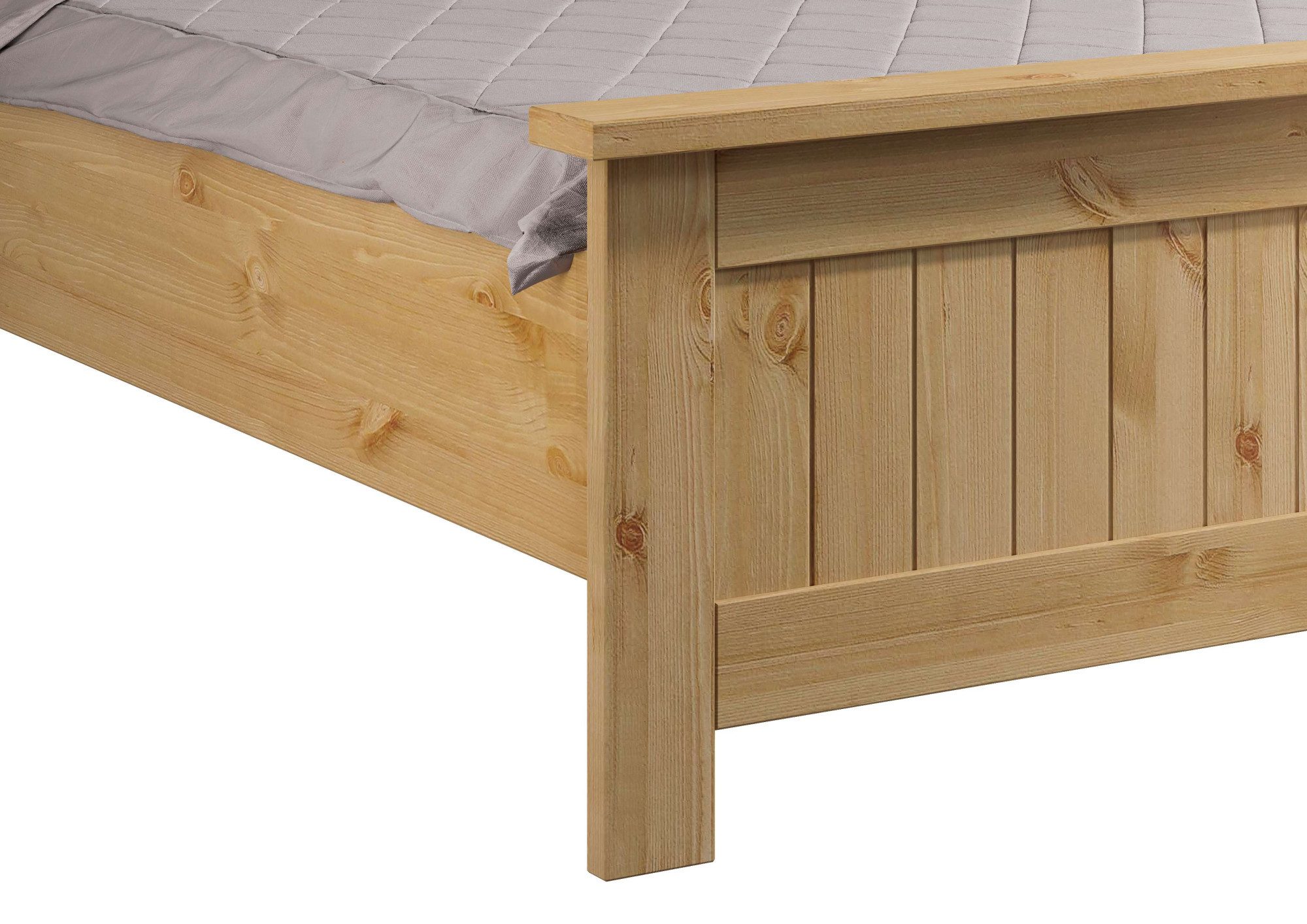 Home affaire Massief houten ledikant Juventus, Bed, Massiefhouten bed, Houten bed, Bedframe
