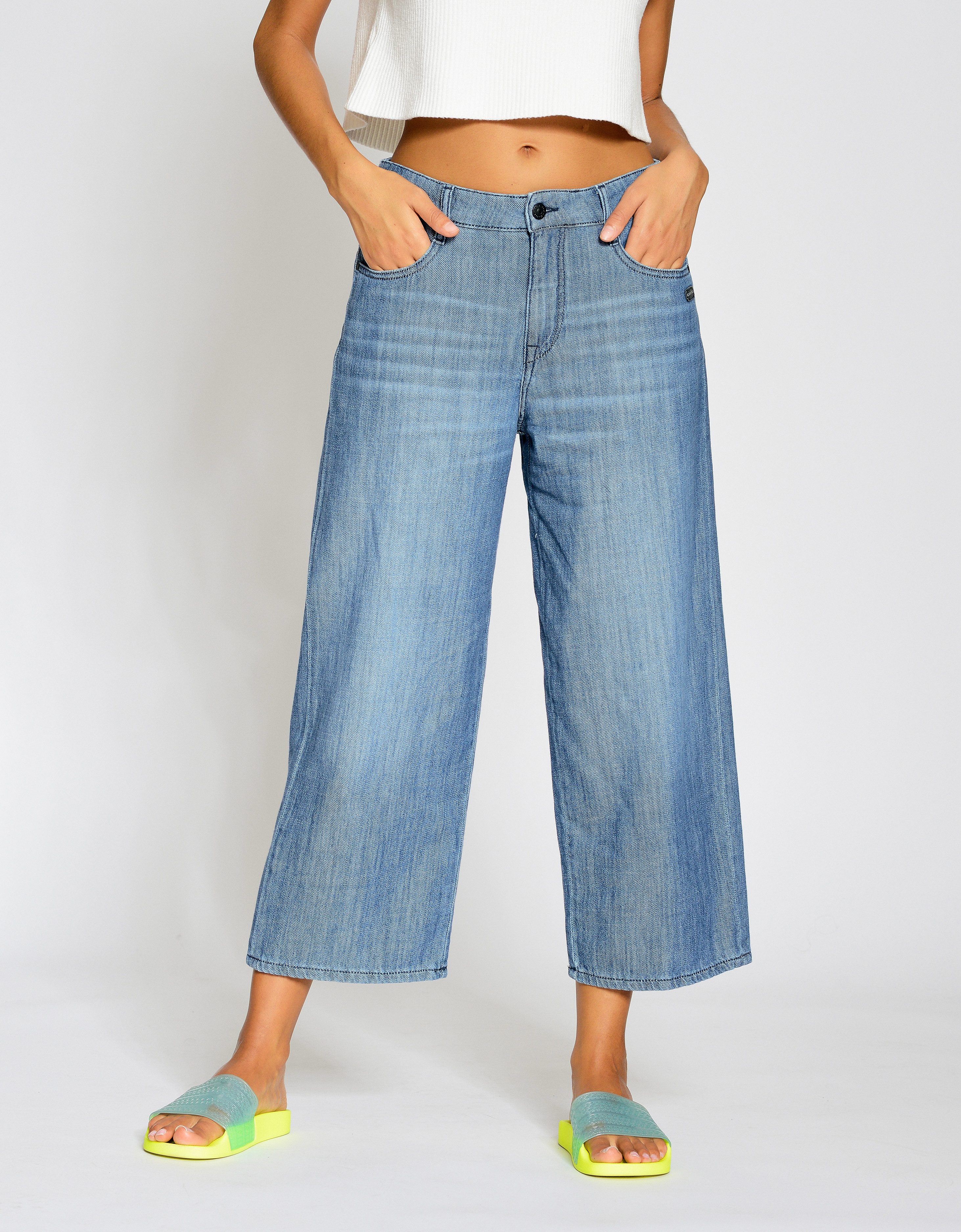 GANG Wijde jeans 94Carol bijzonder zachte denim kwaliteit