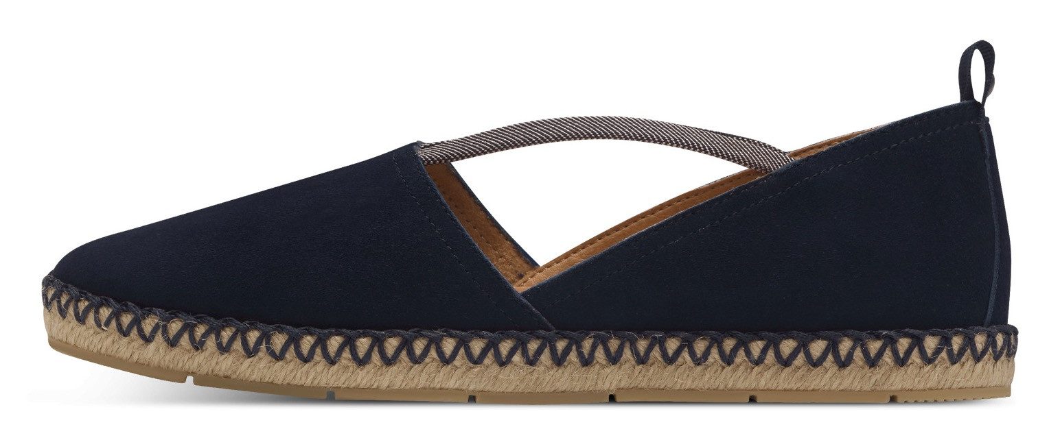 Tamaris Espadrilles , plateau, zomerschoen, flats, instapschoen met touch it-uitrusting