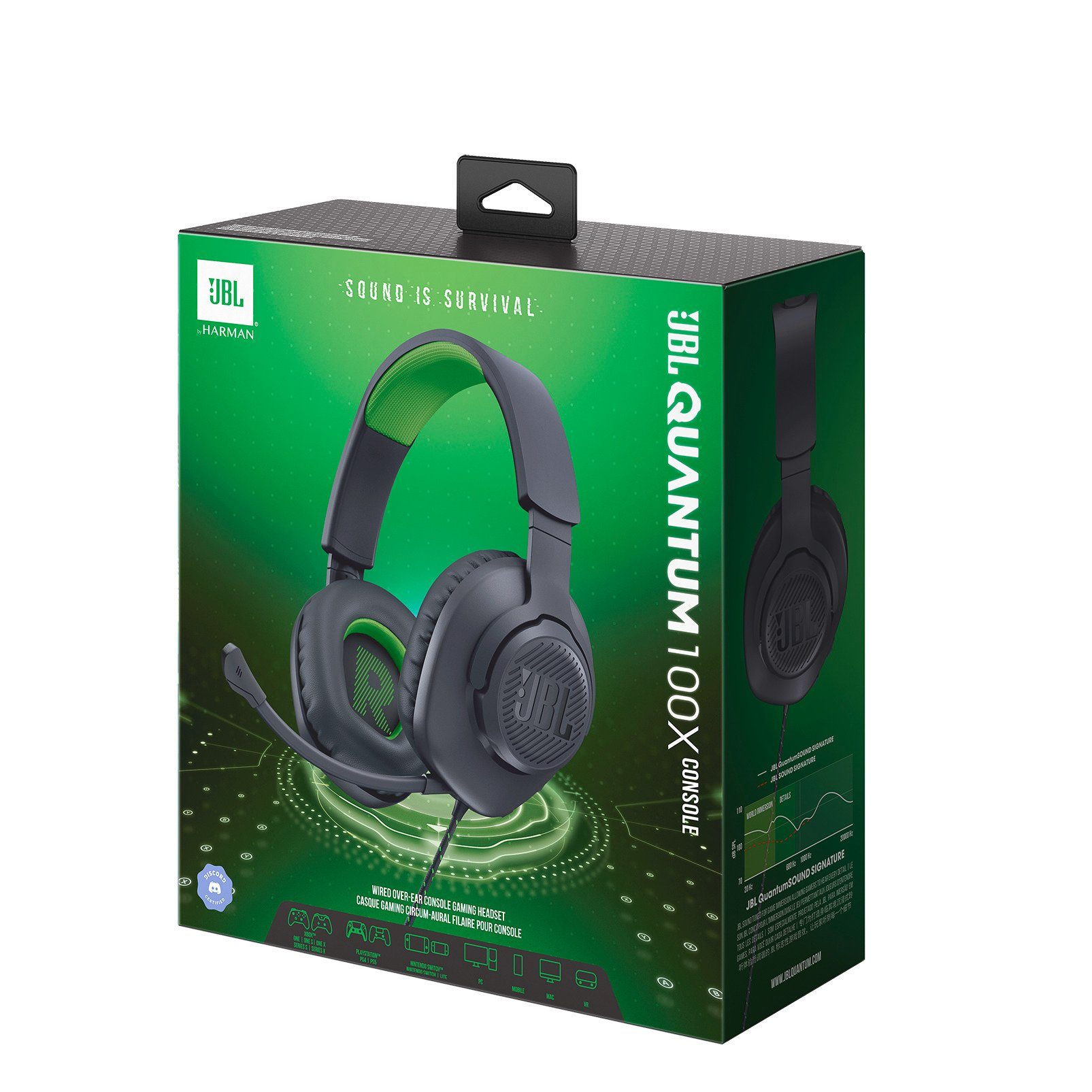 JBL Gaming-headset Quantum 100