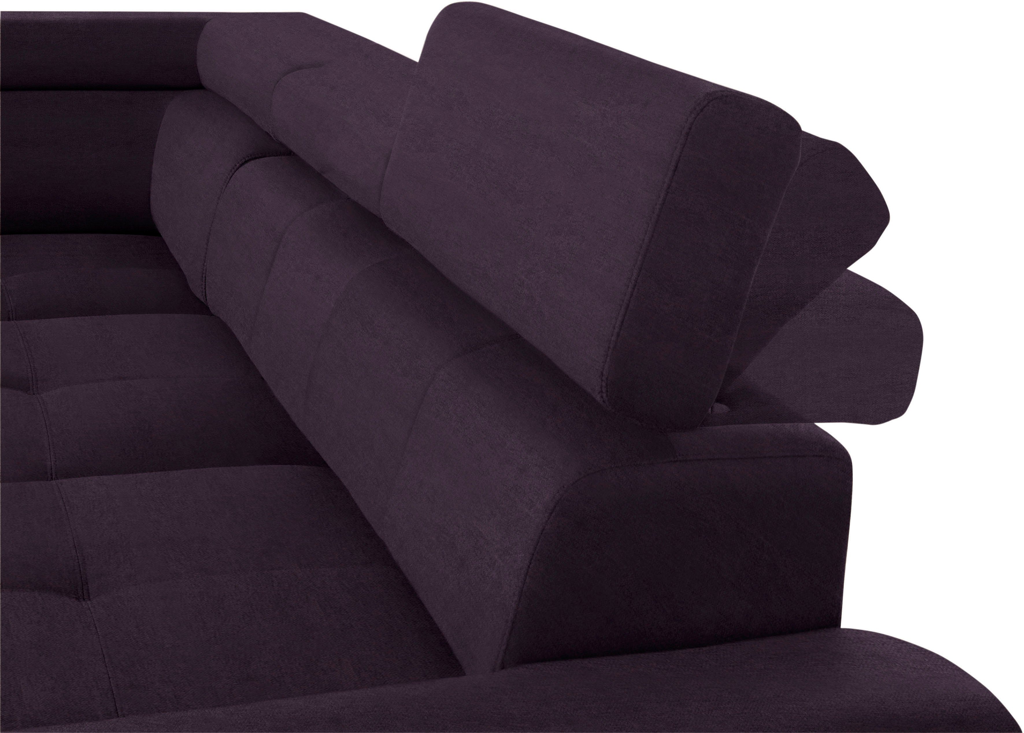 exxpo - sofa fashion Hoekbank Enya, uitgebreide afwerking, hoog zitcomfort, comfortabel, L-vorm