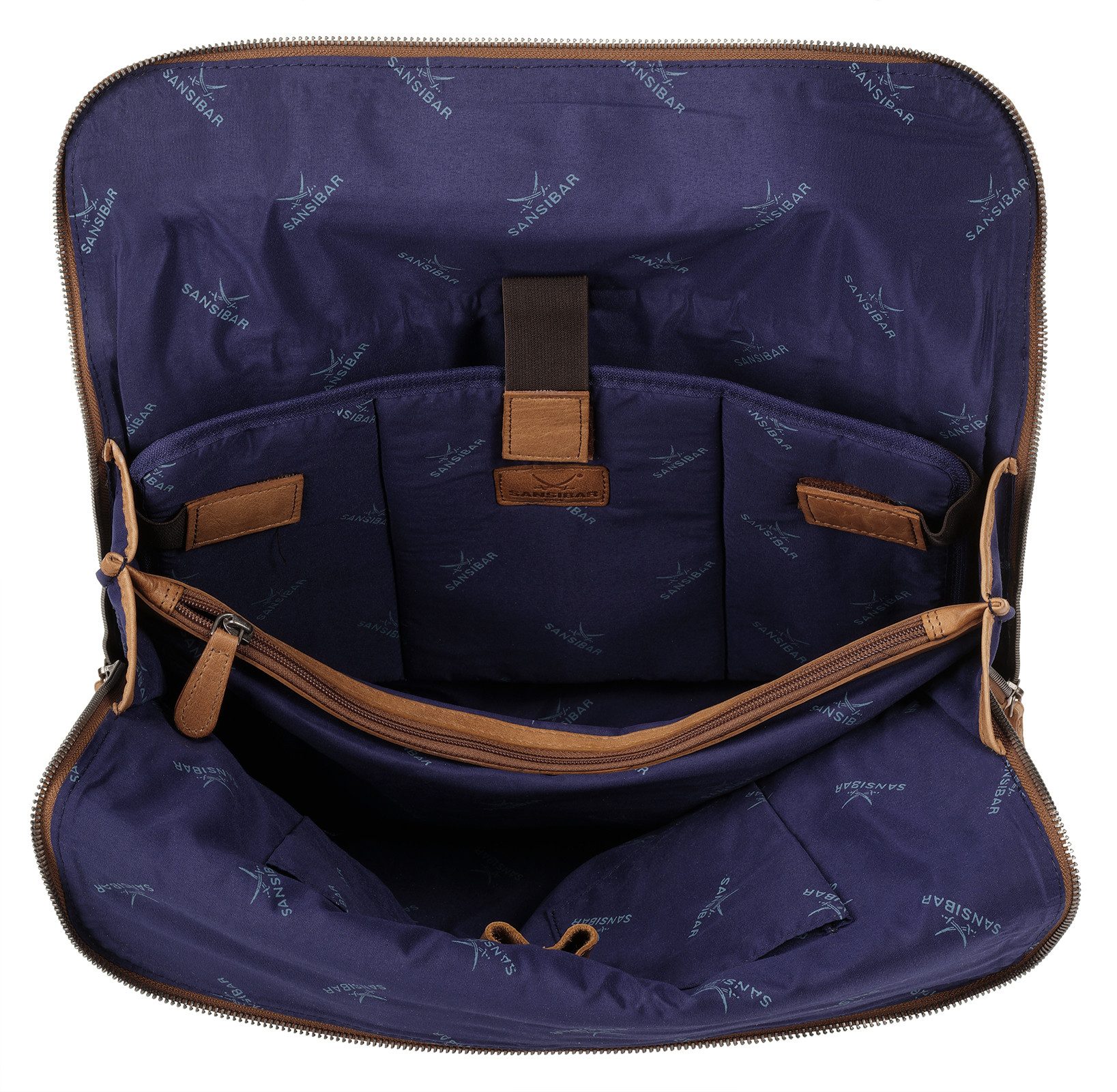 Sansibar Shopper echt leder