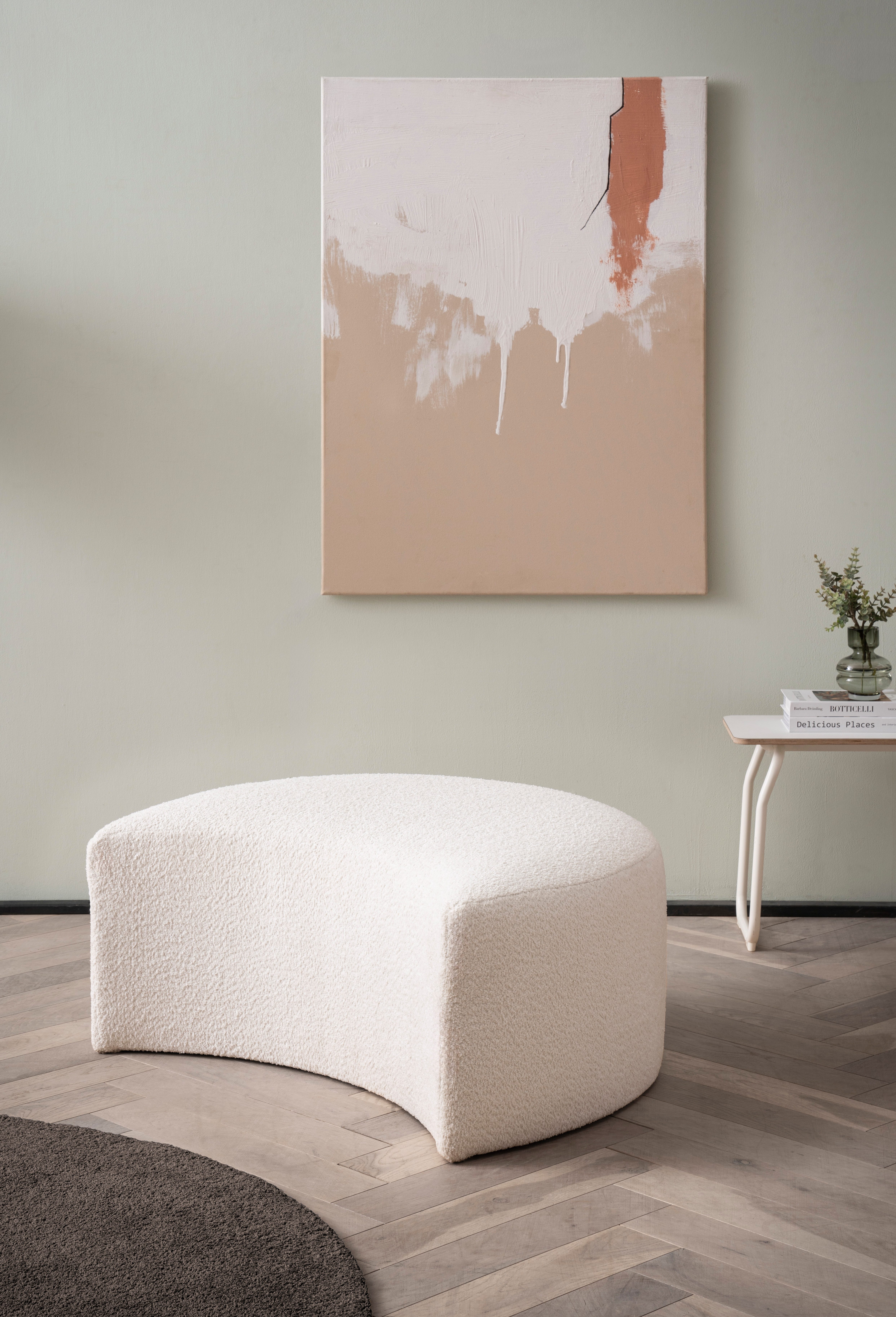 LeGer Home by Lena Gercke Hocker Isalie, in moderne kleuren en verschillende stoffen