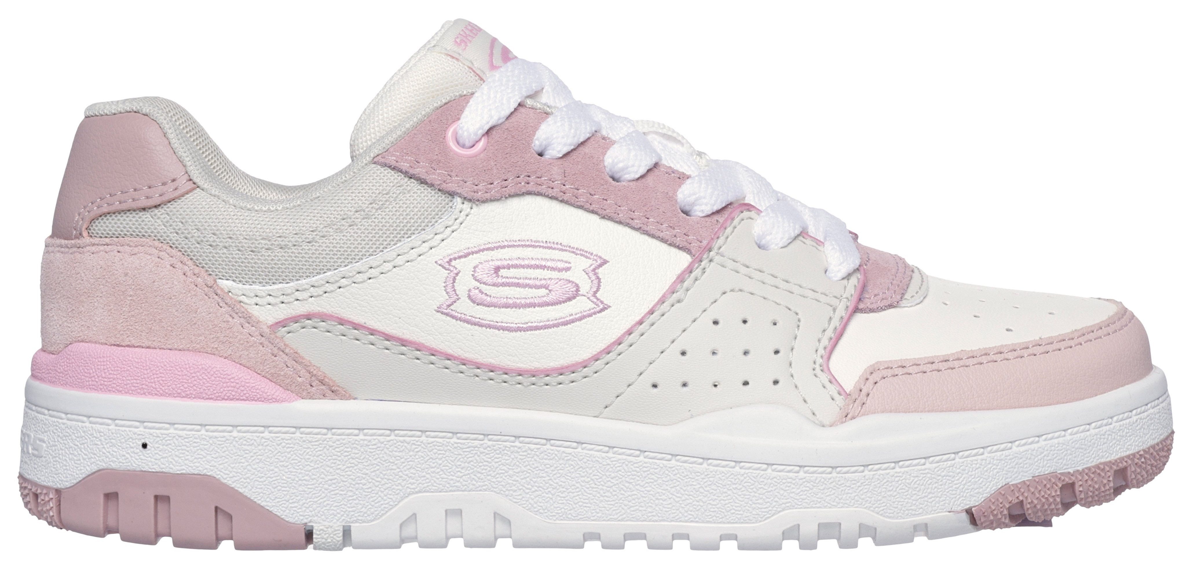 Skechers Sneakers SKX-228 , veterschoenen, retro sneaker met logoborduursel, maat sjabloon om te downloaden